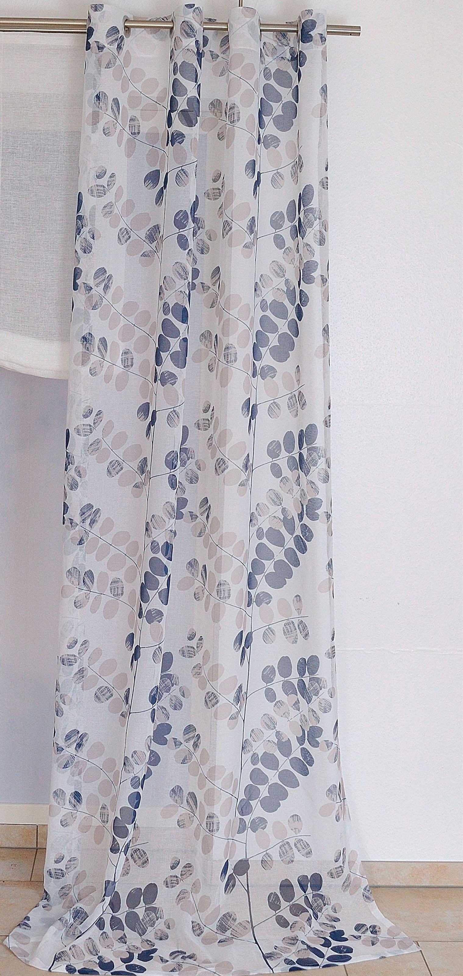 Kutti Vorhang »Annemie«, (1 St.), Gardine, blickdicht, bedruckt | Fertiggardinen