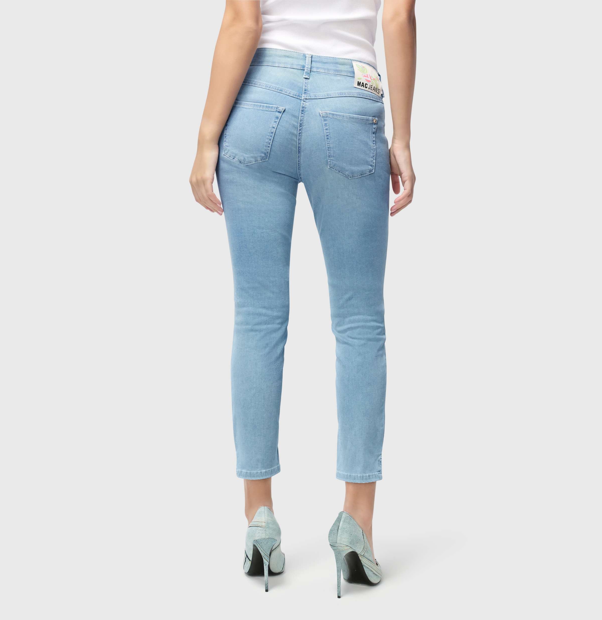 MAC 7/8-Jeans »Dream Summer«, verkürzt mit Schlitz am Saum