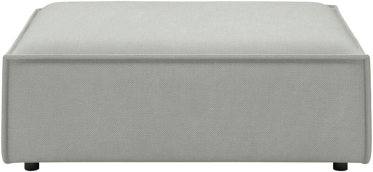 Places of Style Polsterhocker »Watertown, XXL Hockerbank passend zum Sofa - ideal als Beistellmodul«, erweiterbare Hockerbank mit weicher Polsterung