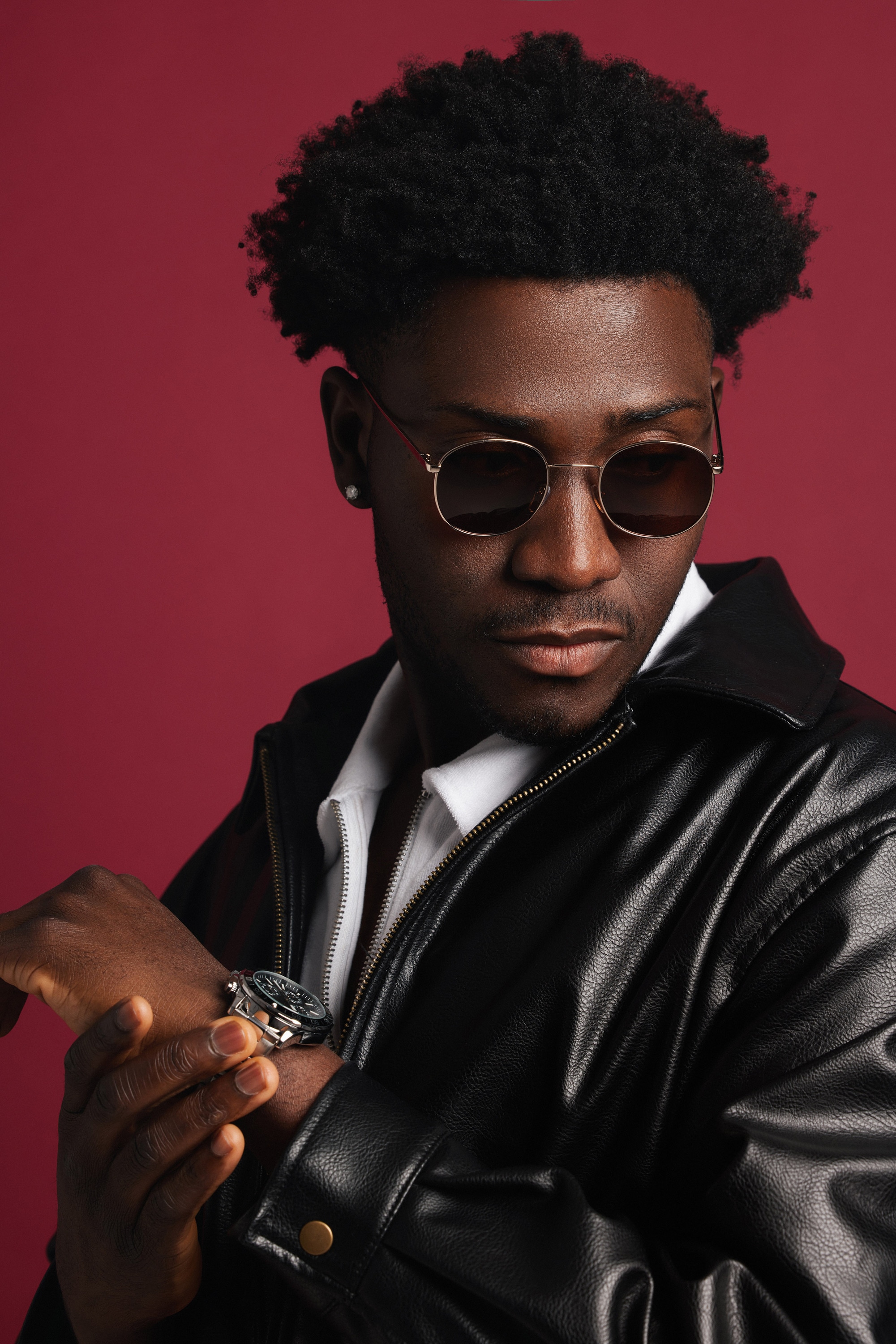 MARC LAUDER Sonnenbrille »MA10-03« 3: dunkles Glas, starke Sonneneinstrahlung