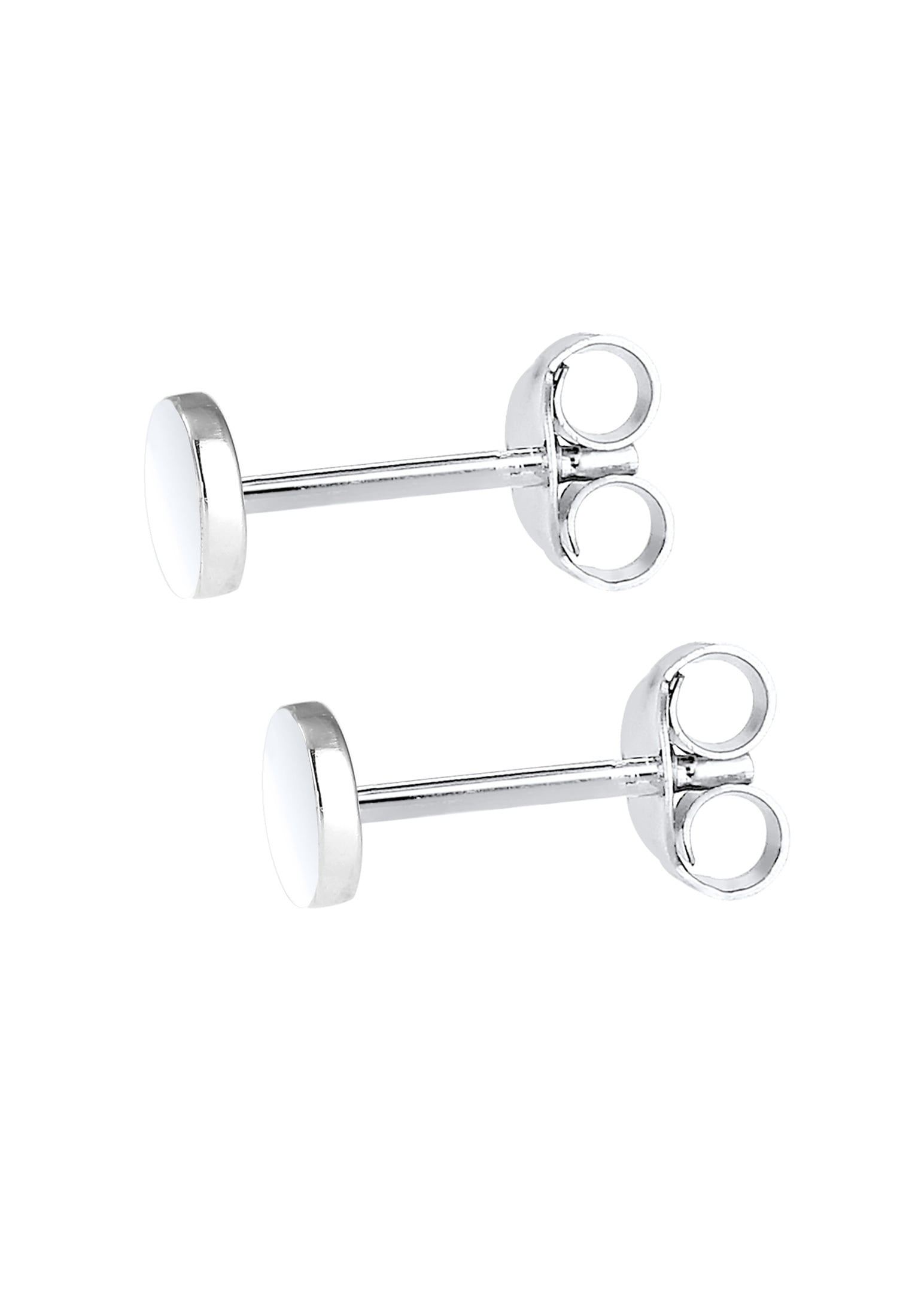 Elli Paar Ohrstecker »Ohrringe Kreis Geo Trend Basic 925 Sterling Silber«