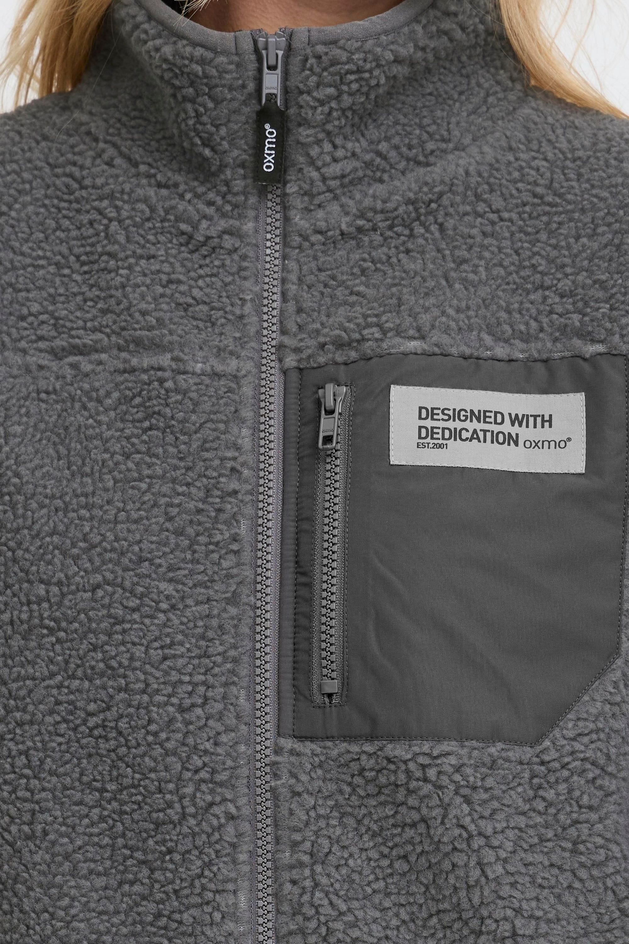 OXMO Plüschjacke »Plüschjacke OXABBY«