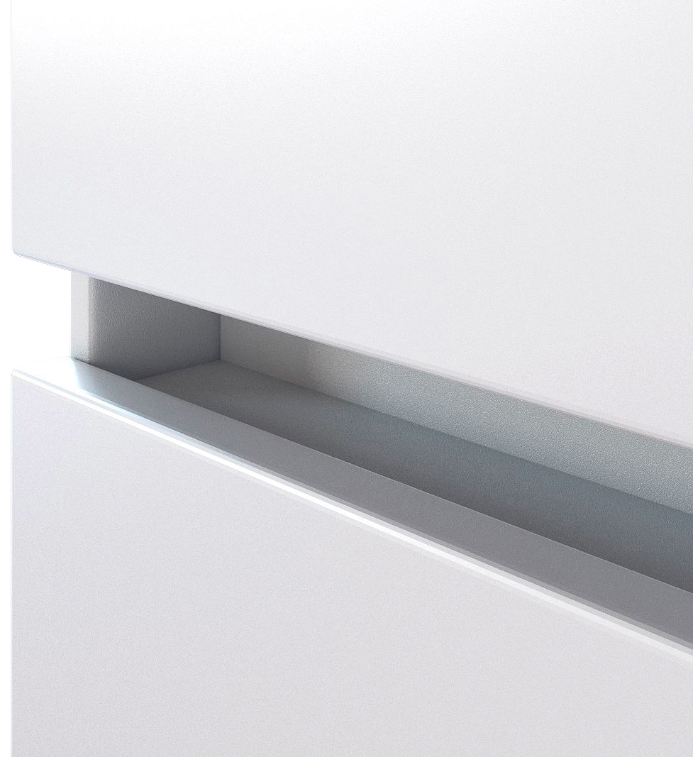 welltime Waschbeckenunterschrank »Baabe«, Badmöbel Breite 60 cm, hängende Montage