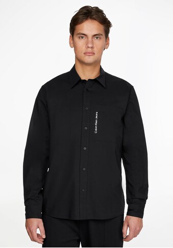 Calvin Klein Jeans Langarmhemd »VERTICAL INSTITUTIONAL SHIRT« kaufen