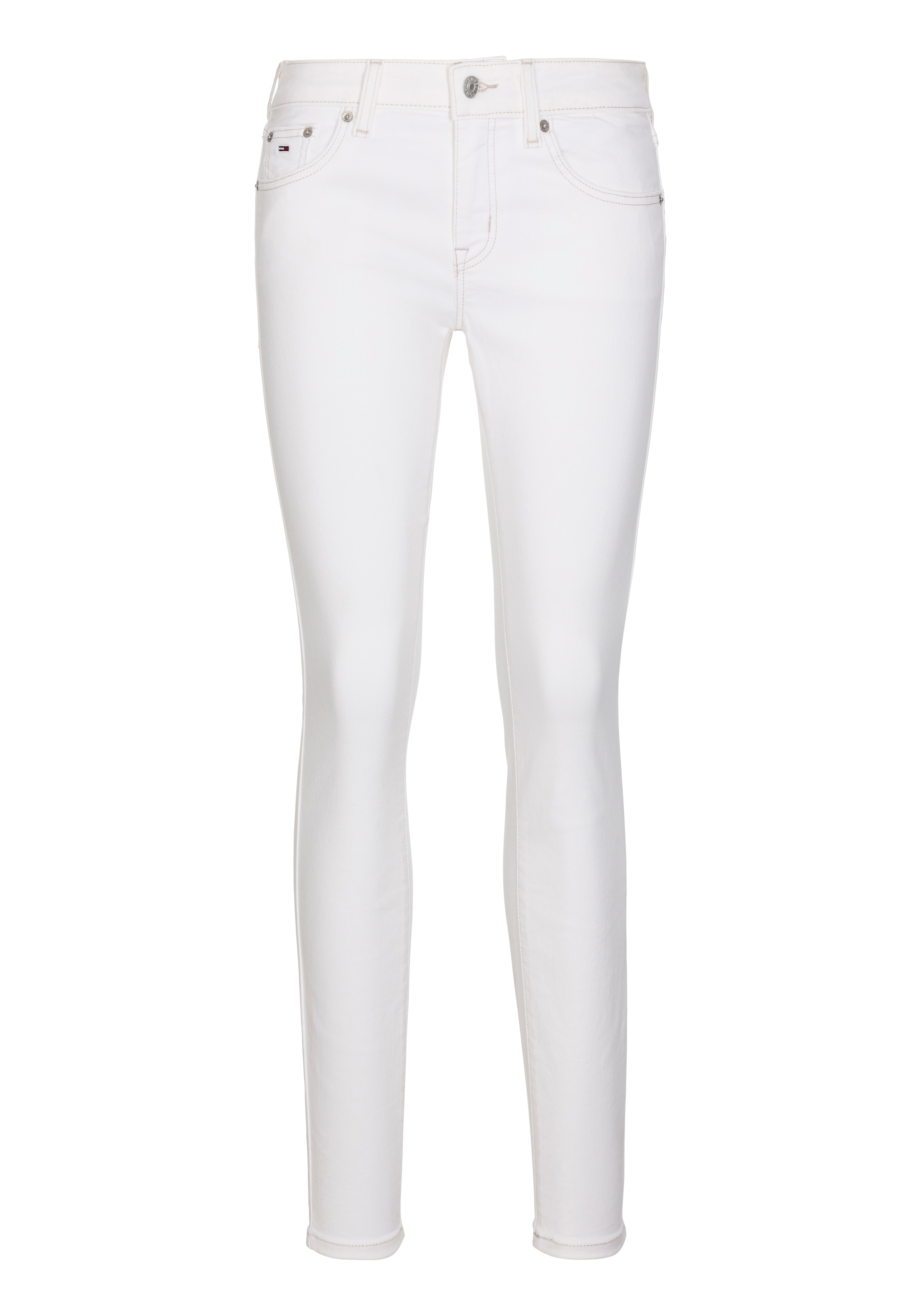 Tommy Jeans Skinny-fit-Jeans »SOPHIE LW SKN«, mit Logo-Badge, in Knöchellänge