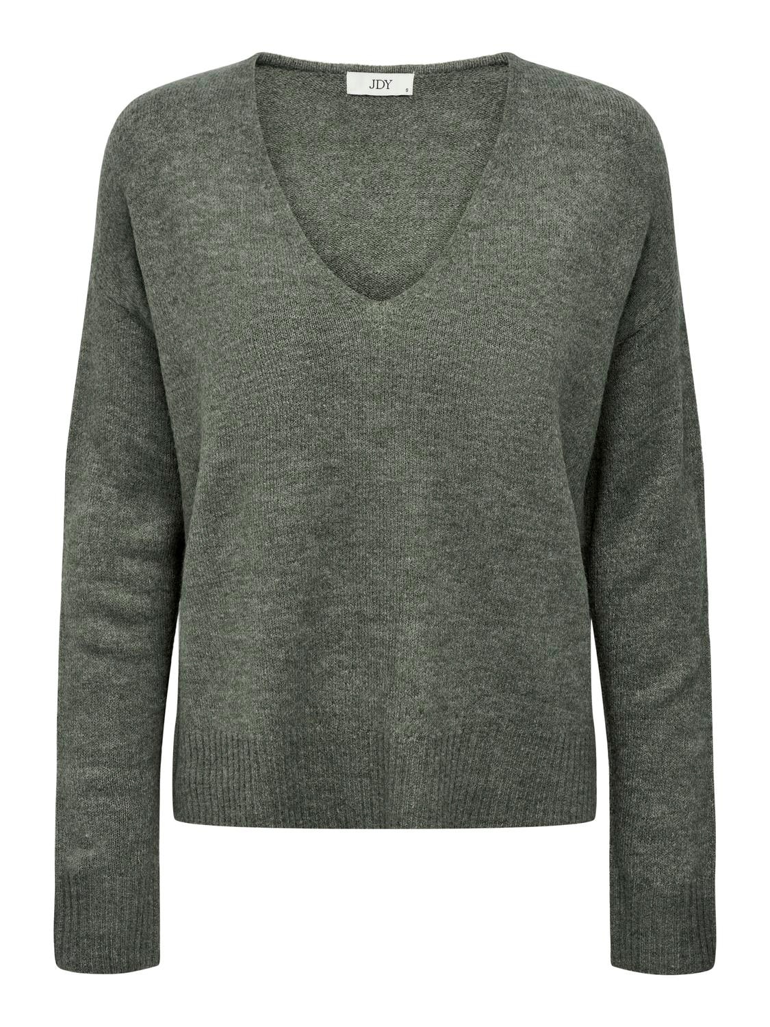 JDY V-Ausschnitt-Pullover »JDYELANORA L/S V-NECK PULLO. KNT NOOS«