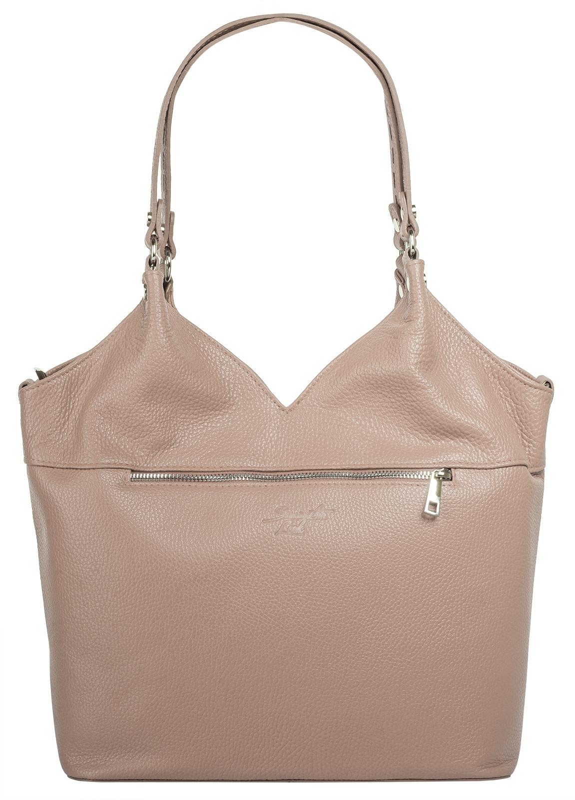 Samantha Look Shopper, echt Leder, Made in Italy