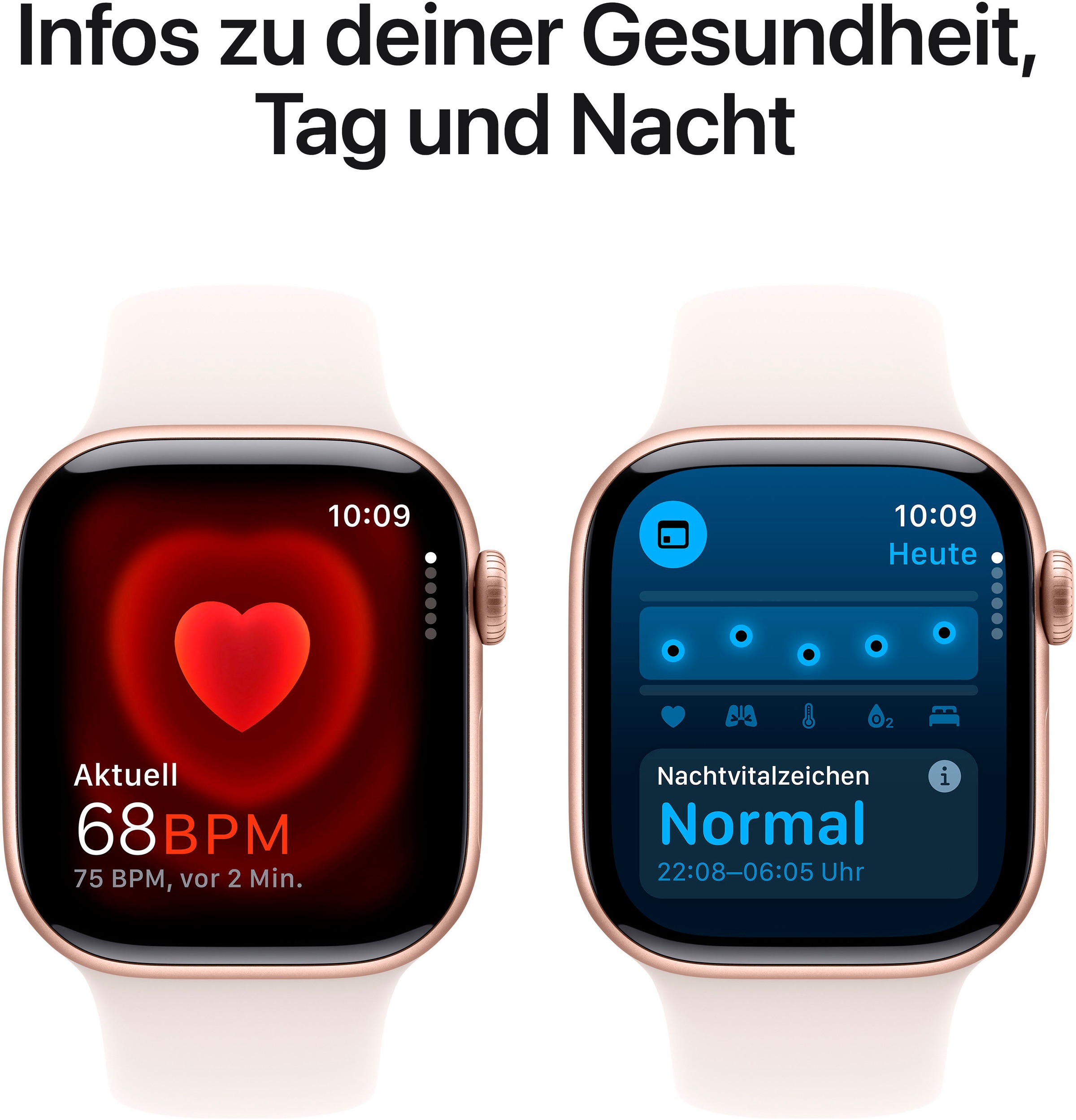 Apple Smartwatch »Watch Series 10 Aluminium«, Watch OS 11