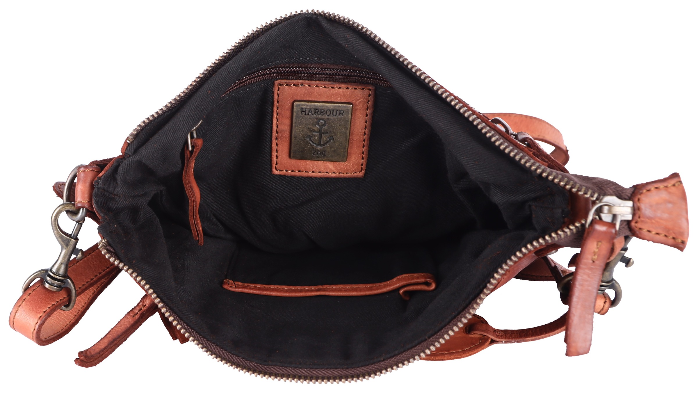 HARBOUR 2nd Handtasche »Isalie2« Umhängetasche, Schultertasche, Tragetasche Anker Anhänger