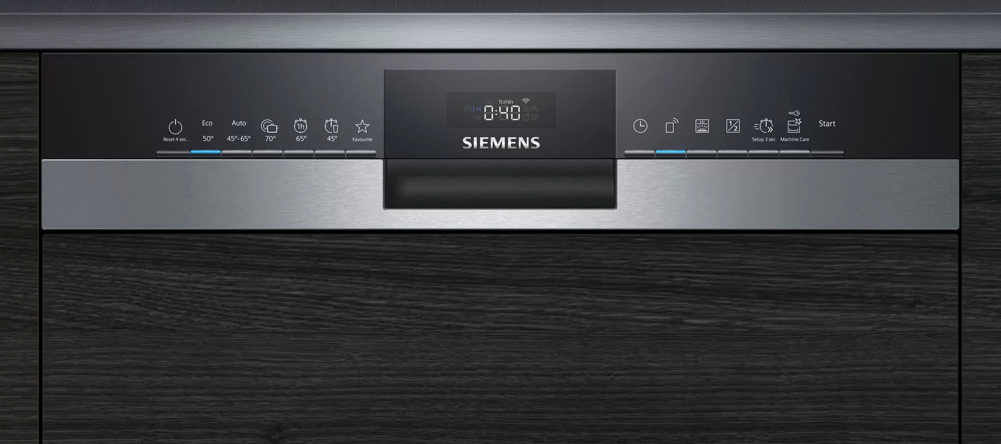 SIEMENS teilintegrierbarer Geschirrspüler »SN53HS60CE«, iQ300, SN53HS60CE, 14 Maßgedecke