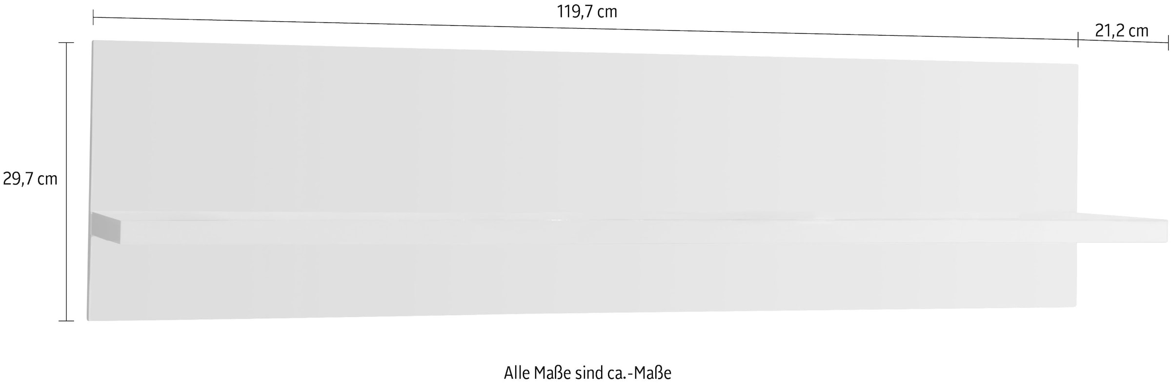 Places of Style Wandboard, (H/B): 29,7/119,7cm)