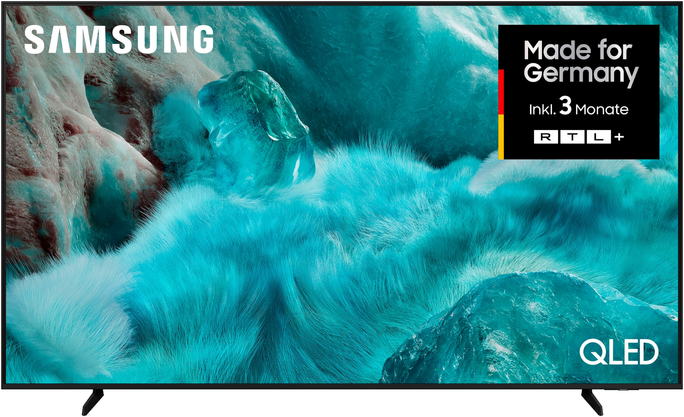 Samsung QLED-Fernseher »GQ65Q7FAAU«, 4K Ultra HD, Smart-TV, Quantum HDR, Knox Security, Art Store, 3D Sound, Gaming Hub, AI TV