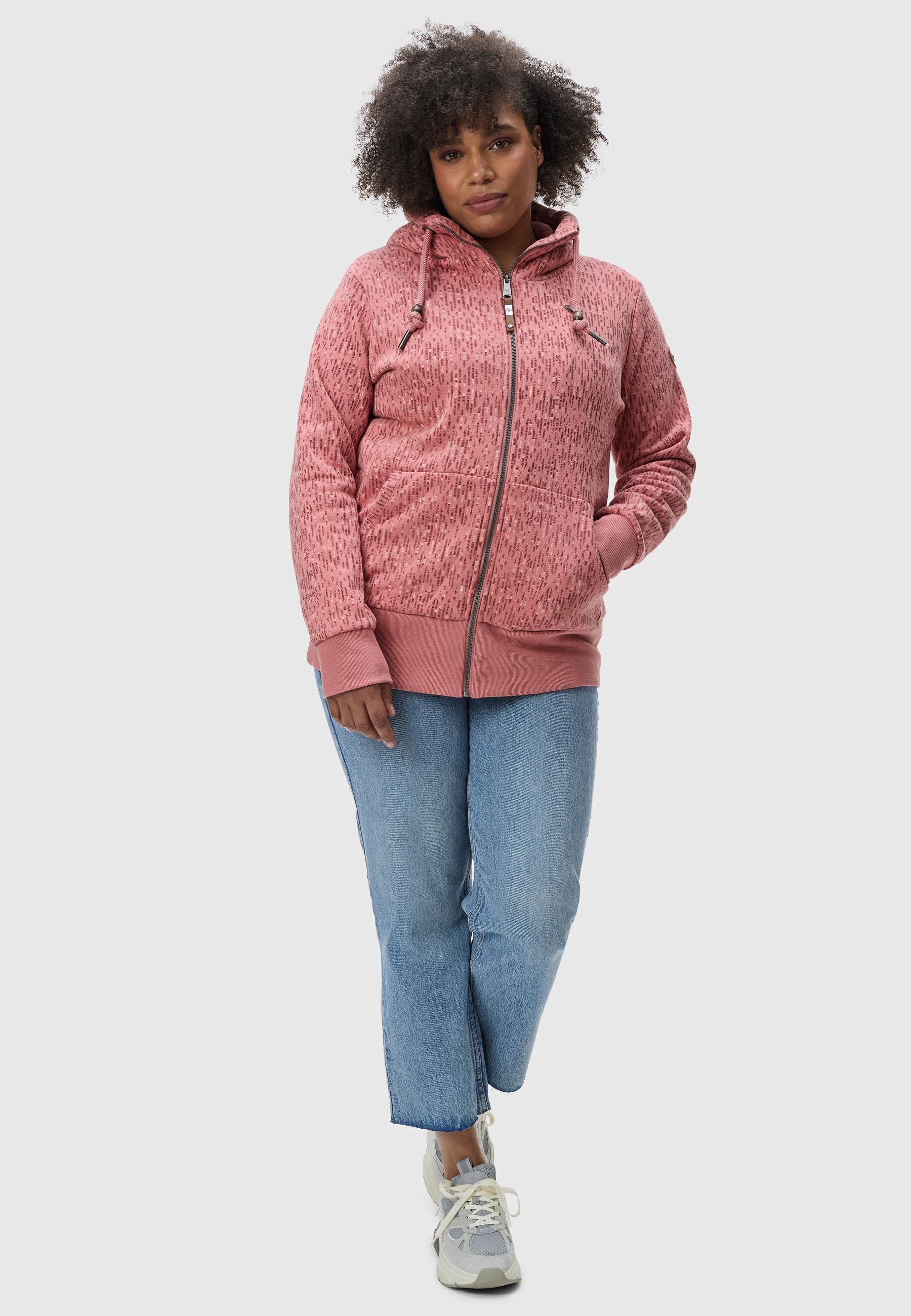 Ragwear Sweatjacke »Sweatjacke Neska Print Zip Plus«