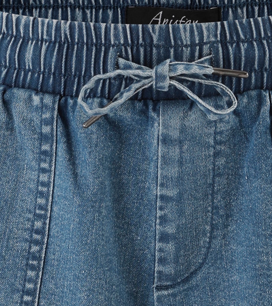 Aniston CASUAL Shorts  in trendiger Used-Waschung