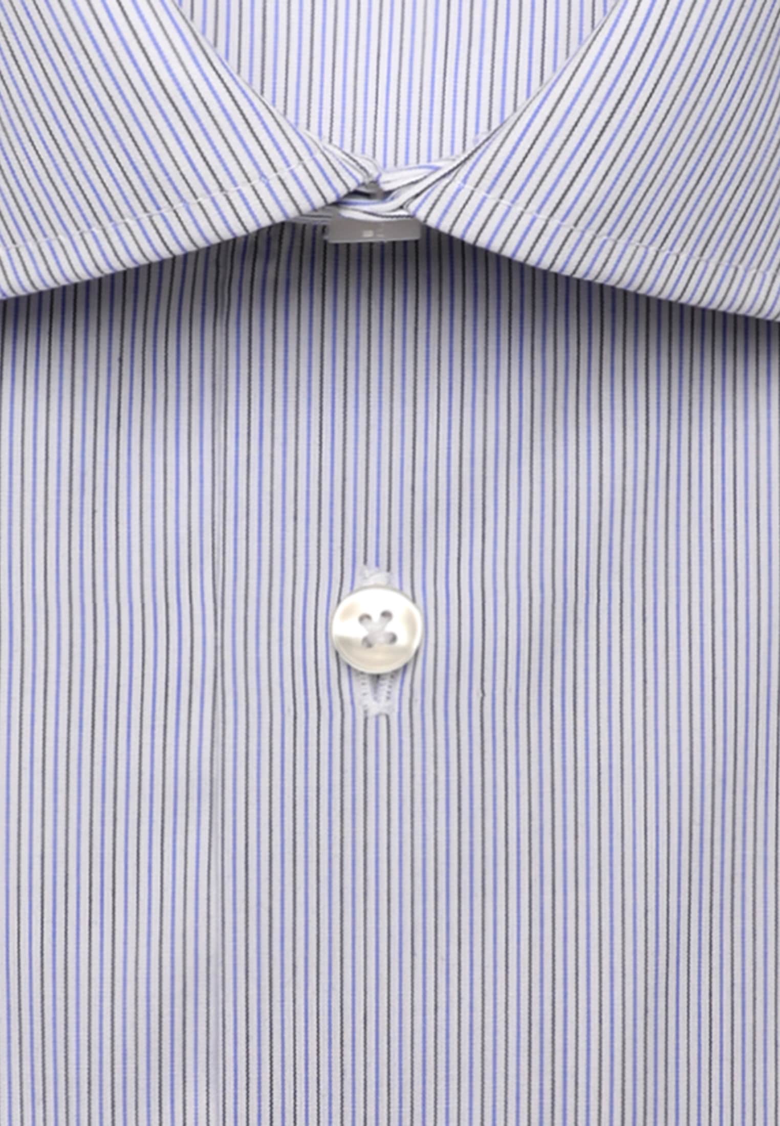 seidensticker Businesshemd »Schwarze Rose« Shaped 1/1 Kentkragen Gestreift