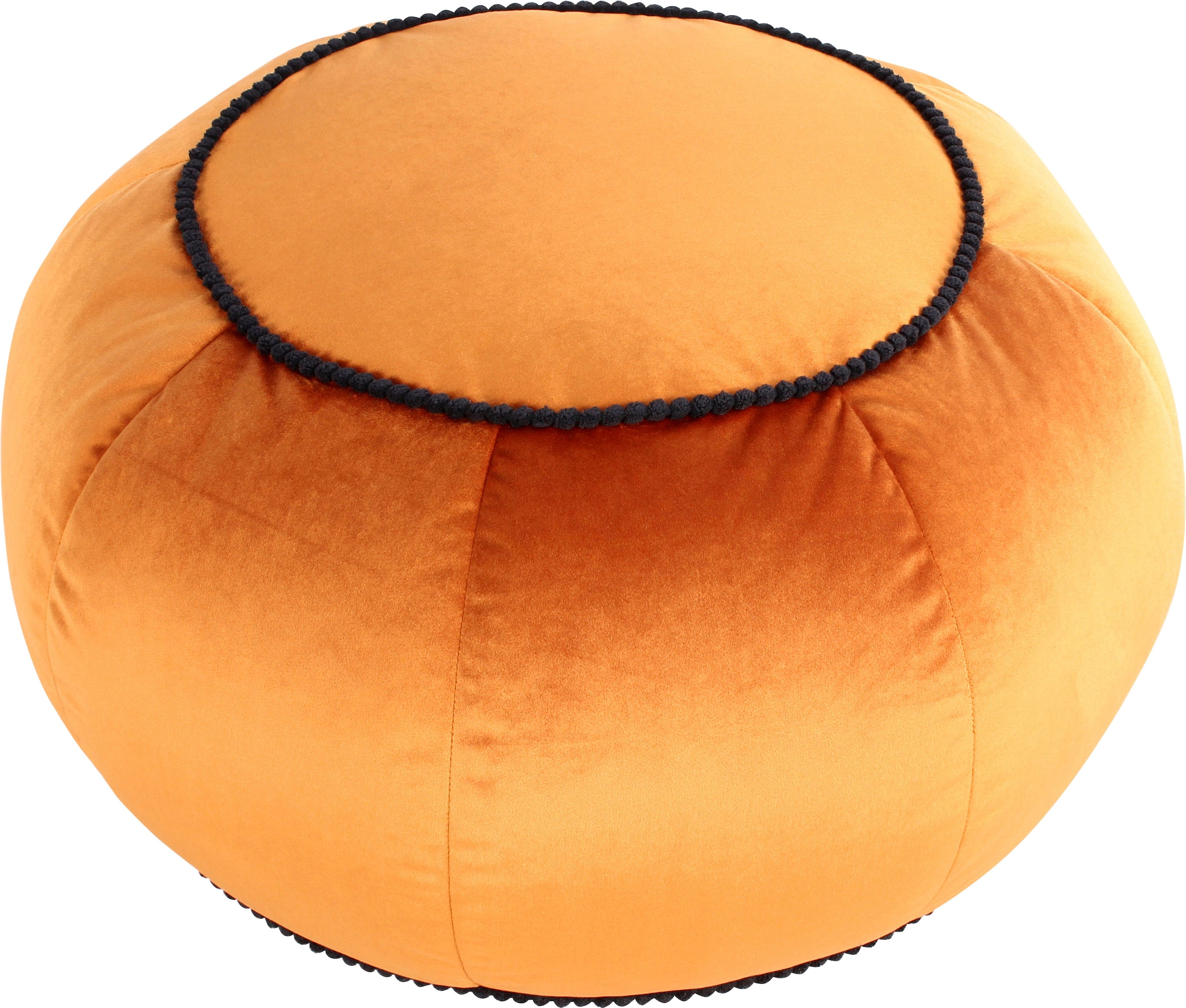 Sitzhocker »Pouf Taj Mahal 325«, (1 St.), samtweich, farbig, modern, orientalisches...