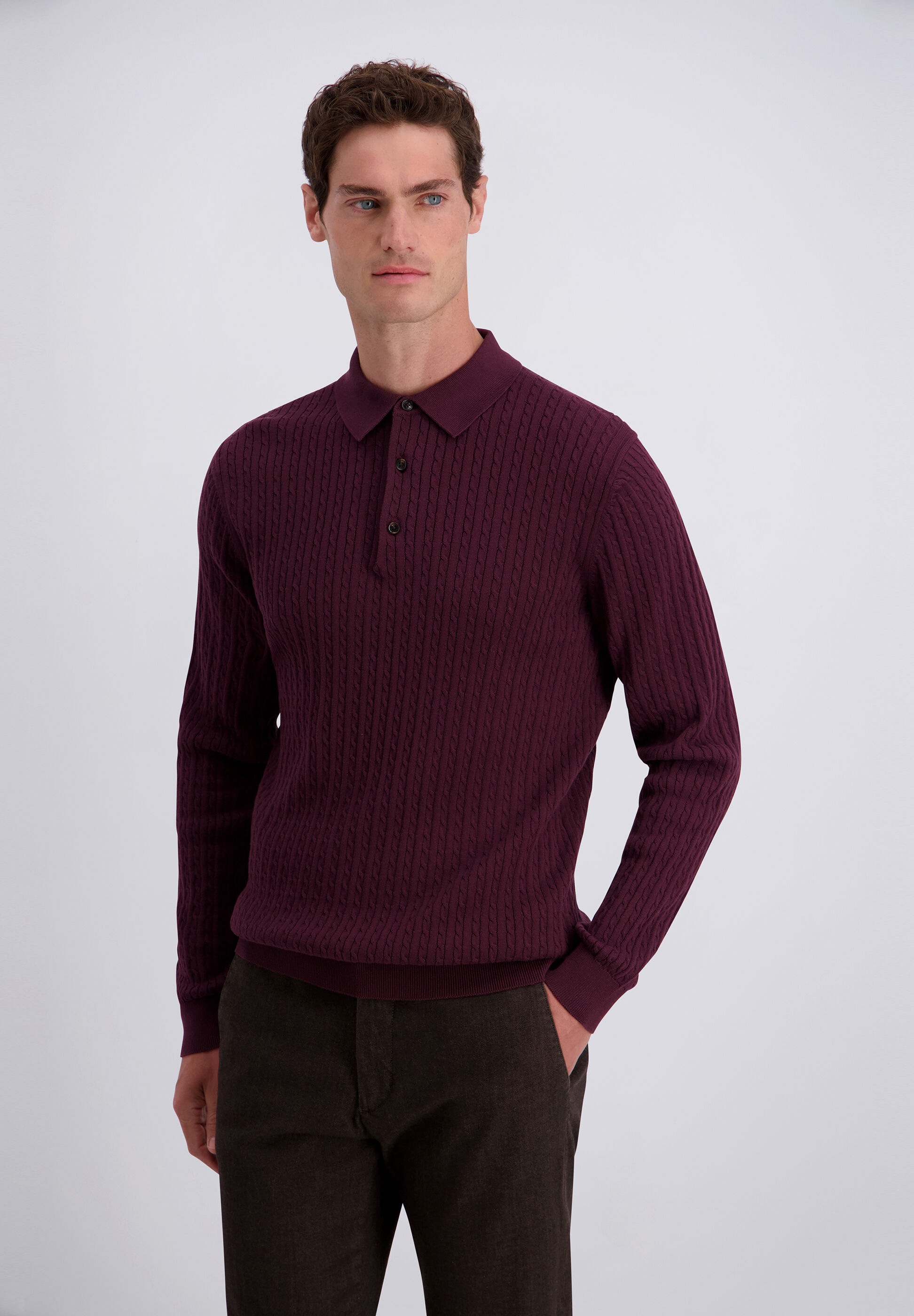 Pierre Cardin Strickpullover »Pierre Cardin Pullover« mit Allover-Print