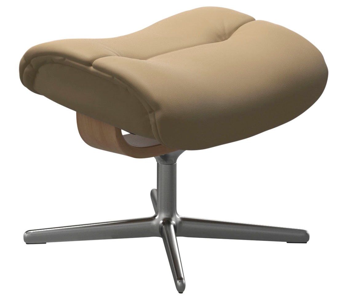 Stressless® Fußhocker »Sunrise«, mit Cross Base, Größe S, M & L, Holzakzent Eiche