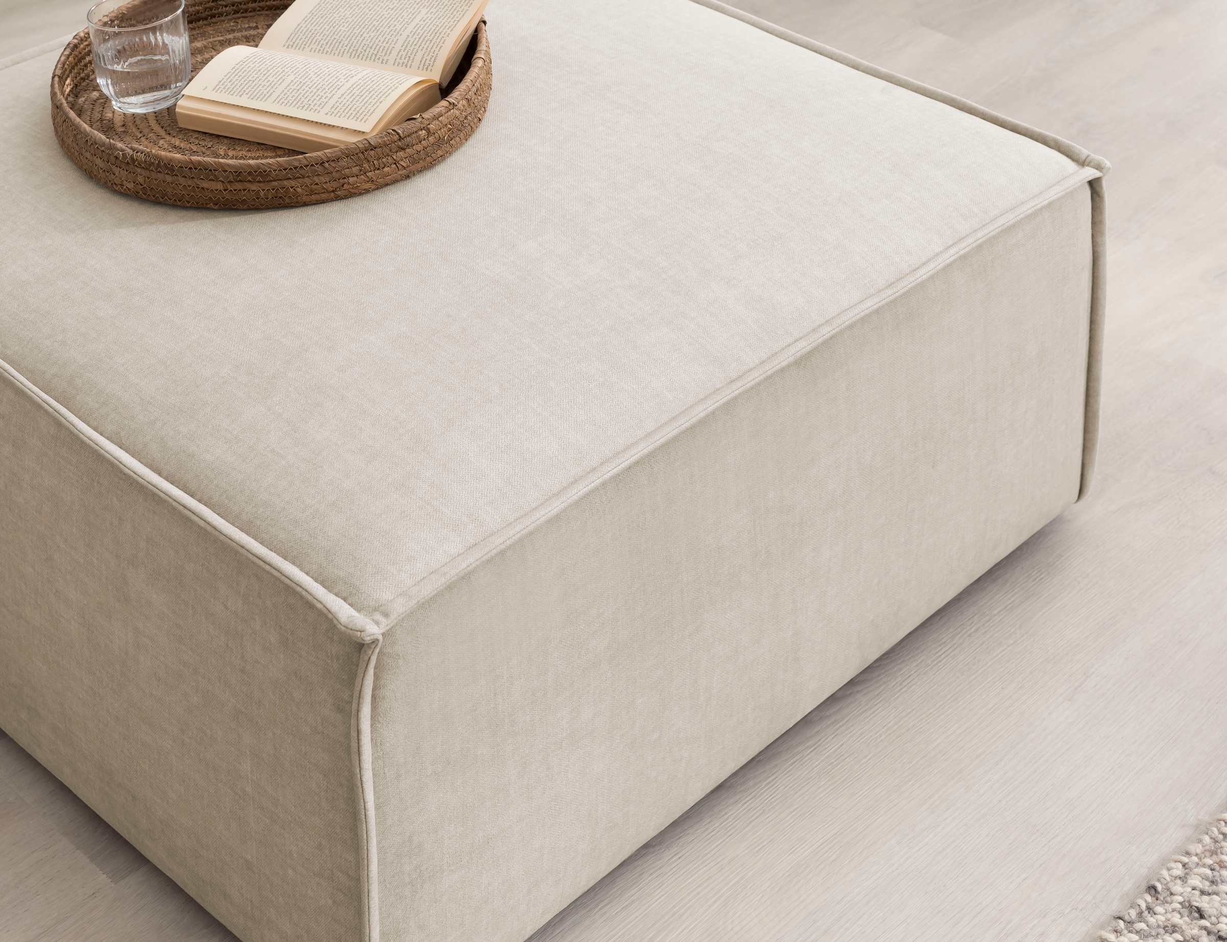 Home affaire Hocker »SHERWOOD«, passend zur Polster-Serie SHERWOOD