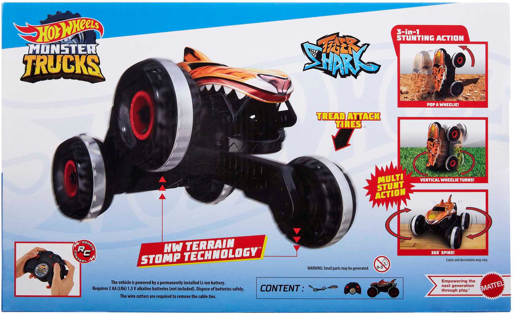 Hot Wheels RC-Auto »Tiger Shark Monster Truck«