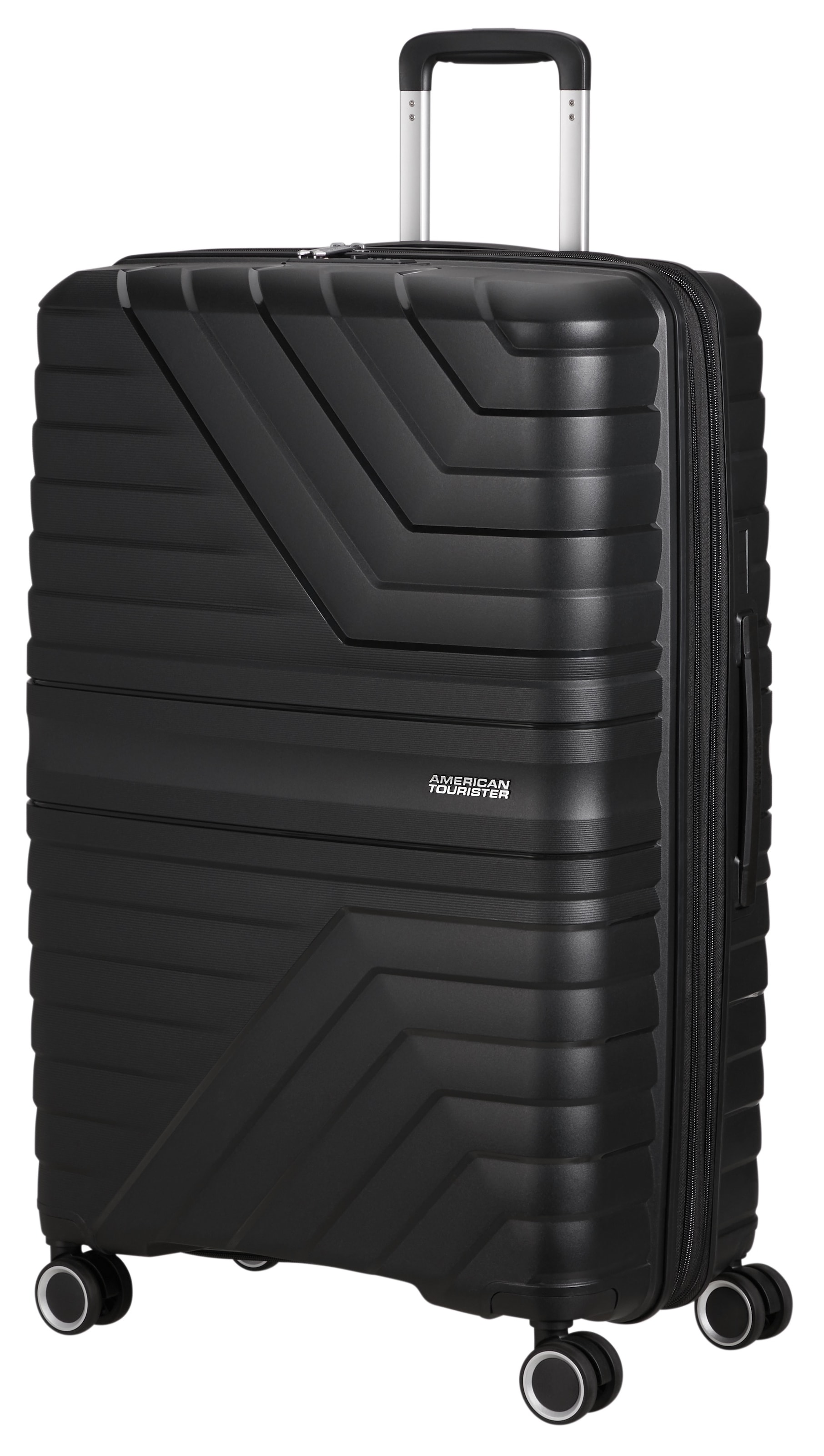 American Tourister® Hartschalen-Trolley »FLYTWIST, verschiedene Größen und Farben«, 4 Rollen, Hartschalen-Koffer personalisierbar Volumenerweiterung