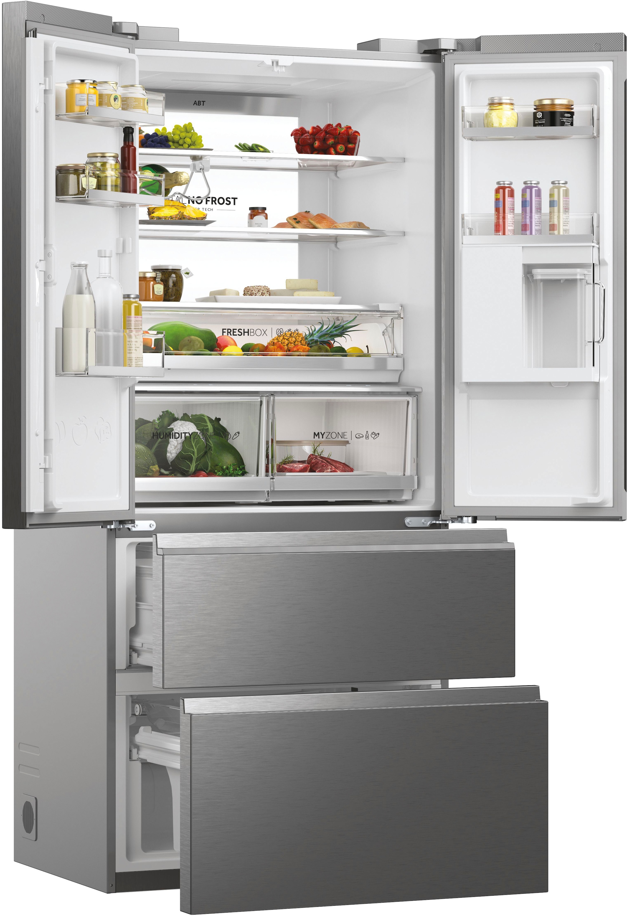 Haier French Door »HFW7819EWMP«, 193 cm hoch, 83 cm breit, Nutzinhalt: 537 Liter, Cold Drink Tank