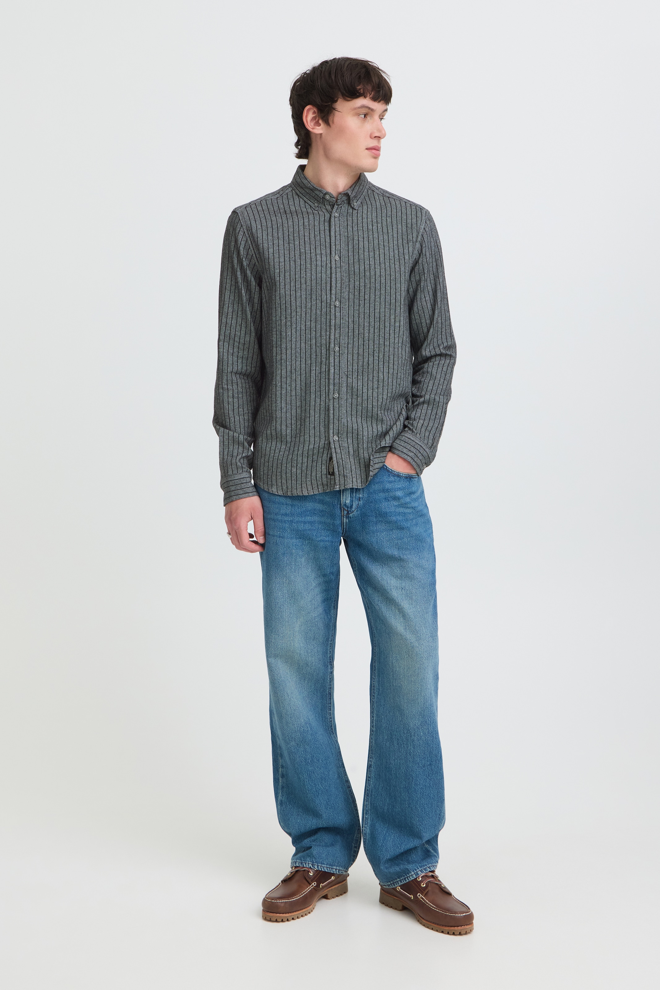 Blend Langarmhemd »BHCHARLIE SHIRT« Baumwolle, regular fit