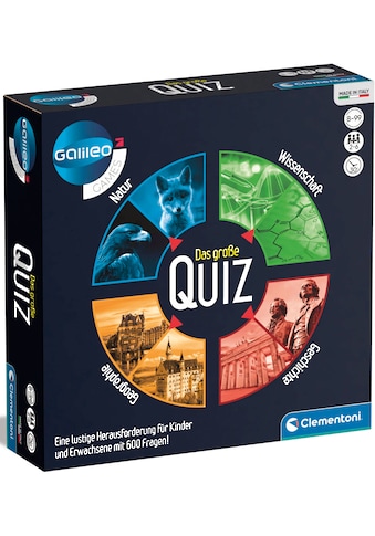 Clementoni® Spiel »Galileo, Das große Quiz«, Made in Europe kaufen