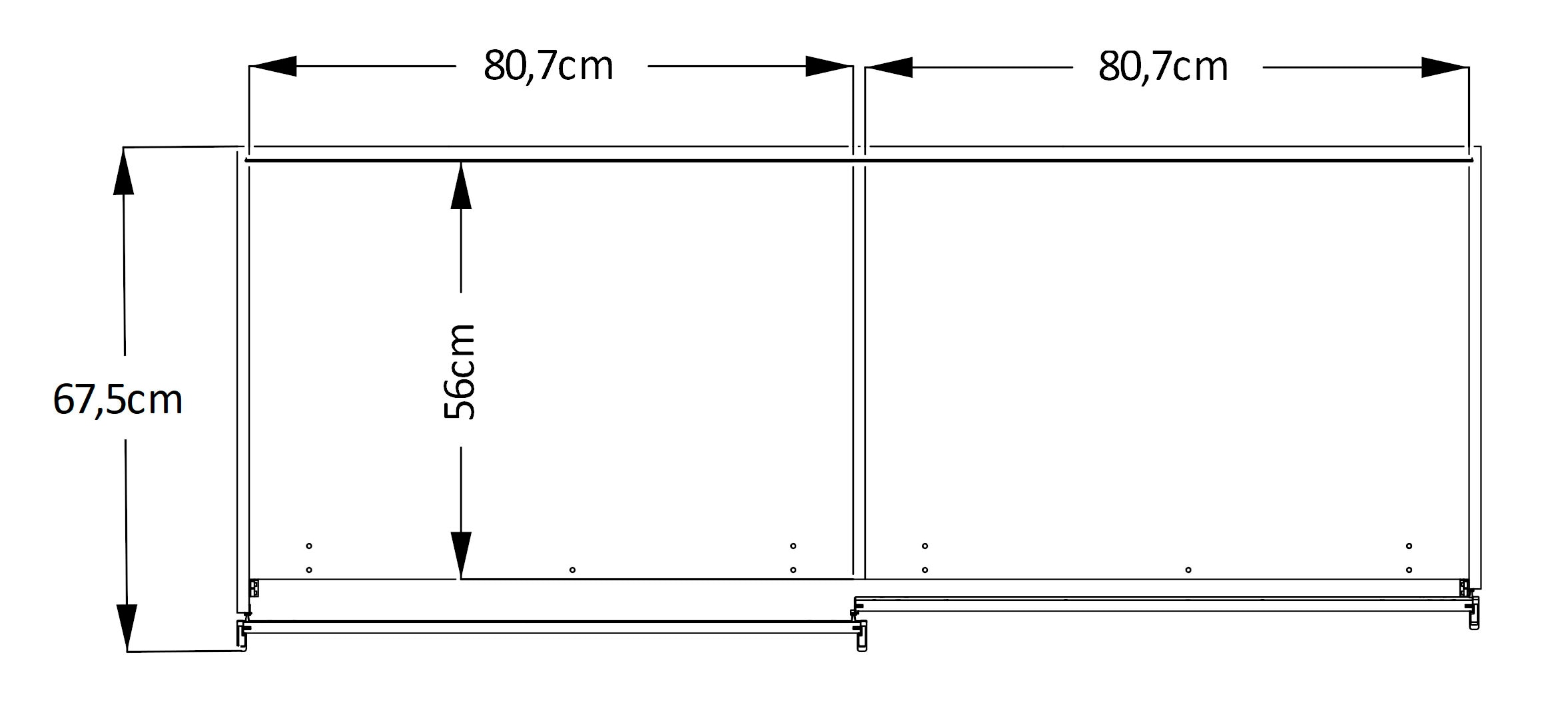 STAUD Schwebetürenschrank »Sinfonie Plus, edles Design in hochwertiger Qualität, Made in Germany« Mit vier verschiedenen Ausstattungsvarianten