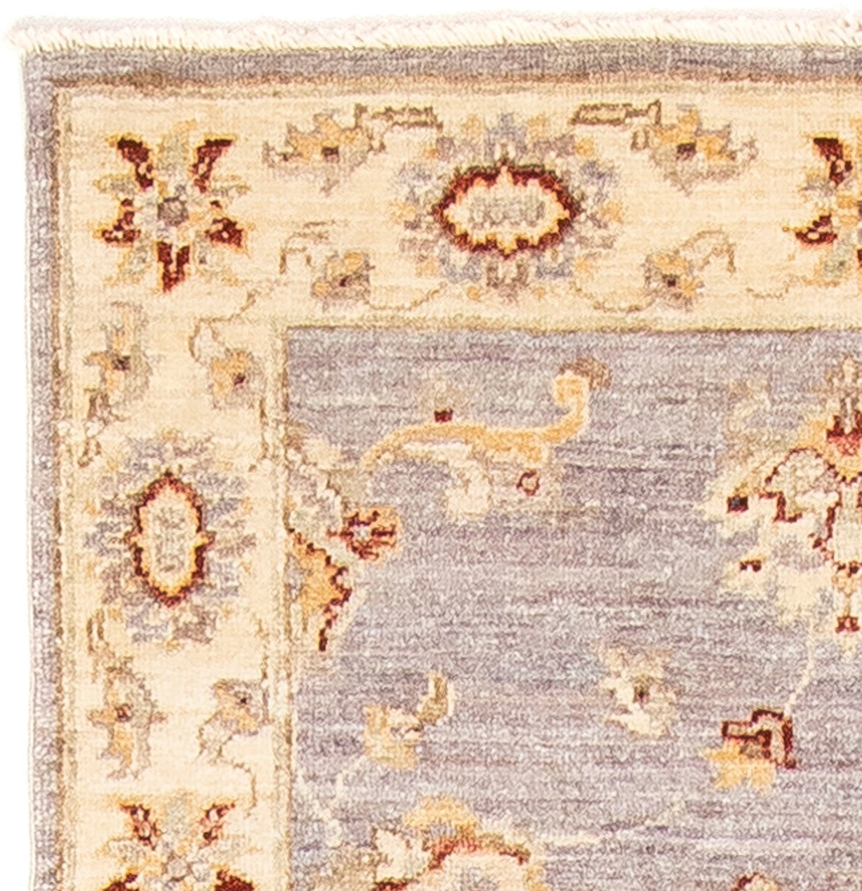 morgenland Orientteppich »Ziegler - 252 x 80 cm - flieder«, rechteckig, Wohnzimmer, Handgeknüpft, Einzelstück mit Zertifikat