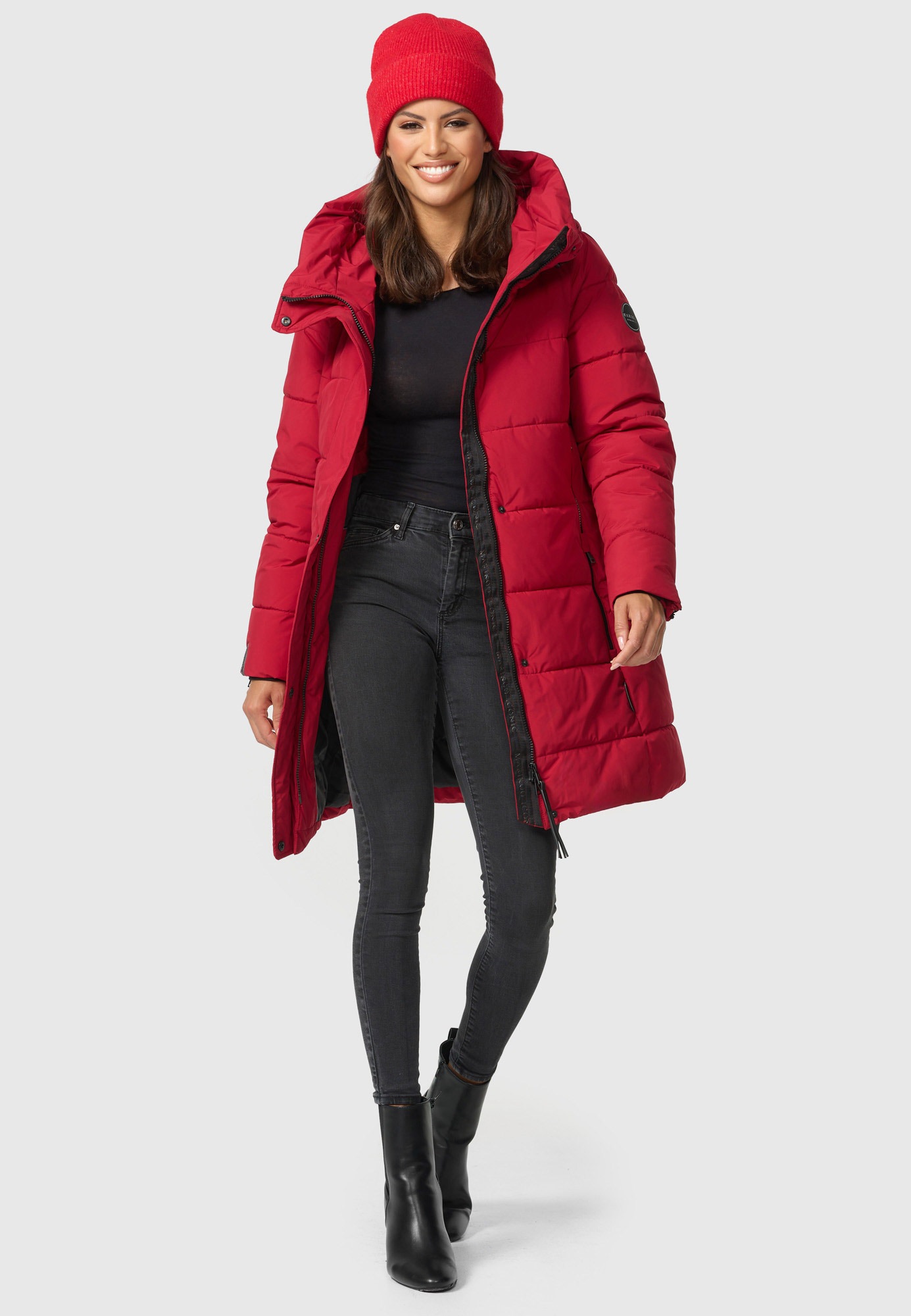Marikoo Winterjacke »Marikoo Karumikoo XVI Damen Winterjacke B987«