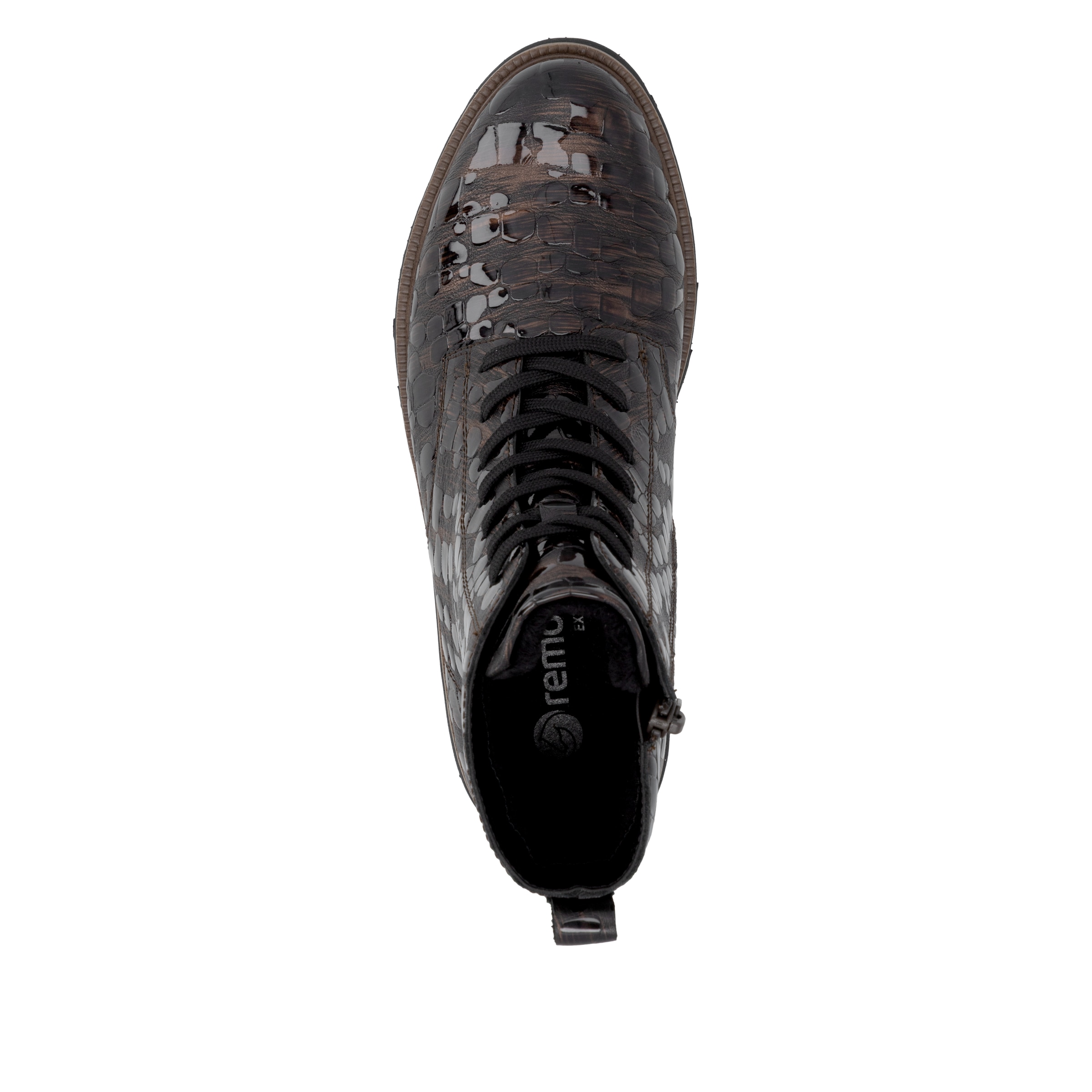 Remonte Schnürstiefelette  Schnürboots in modischer Optik, Profilsohle