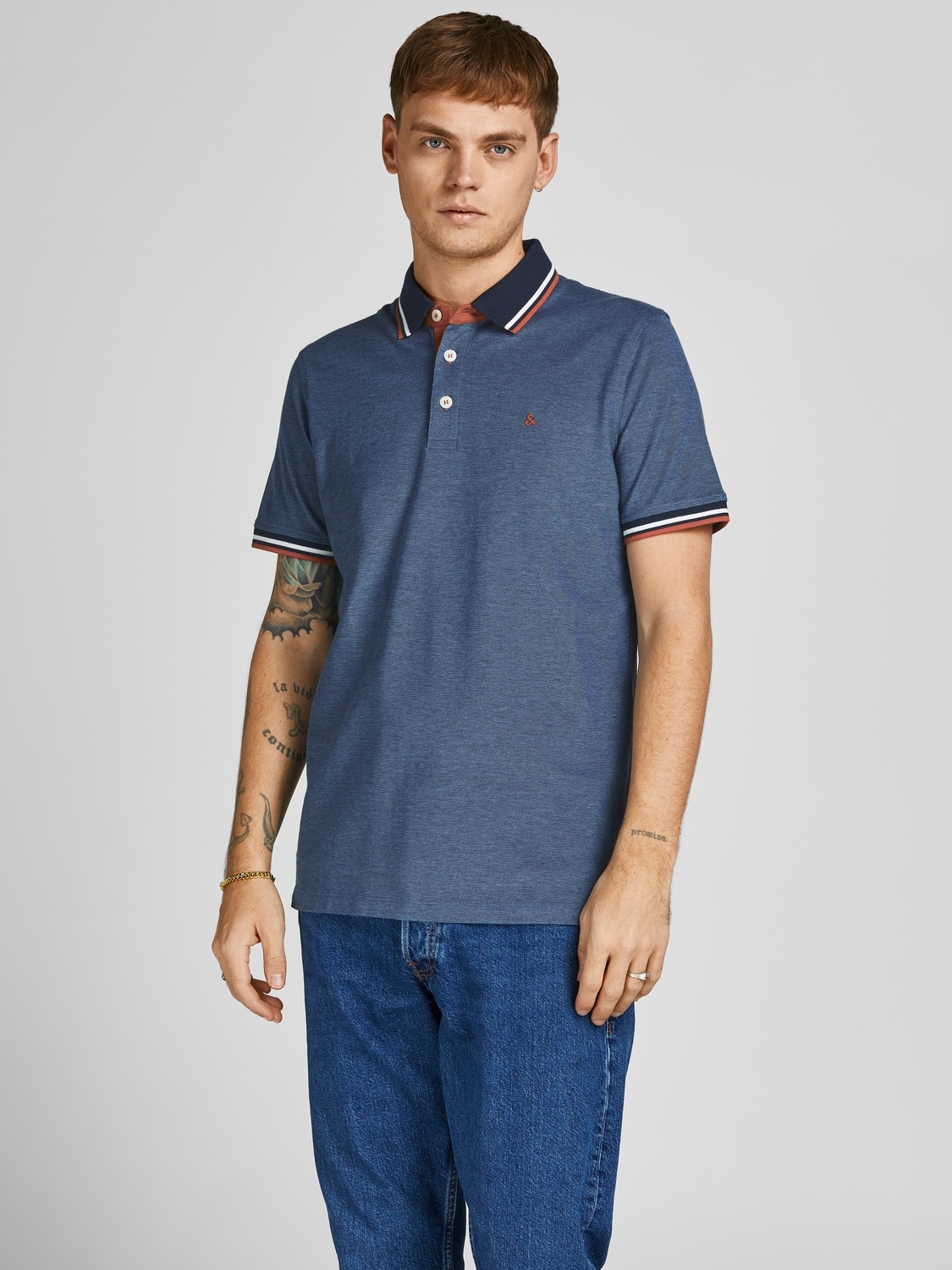 Jack & Jones Poloshirt »PAULOS POLO 2PK«, (Packung, 2 tlg., 2er-Pack)