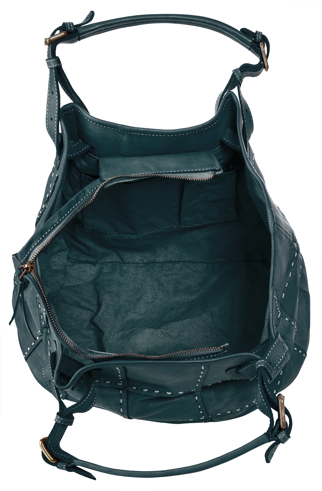 Samantha Look Shopper echt Leder, Made in Italy
