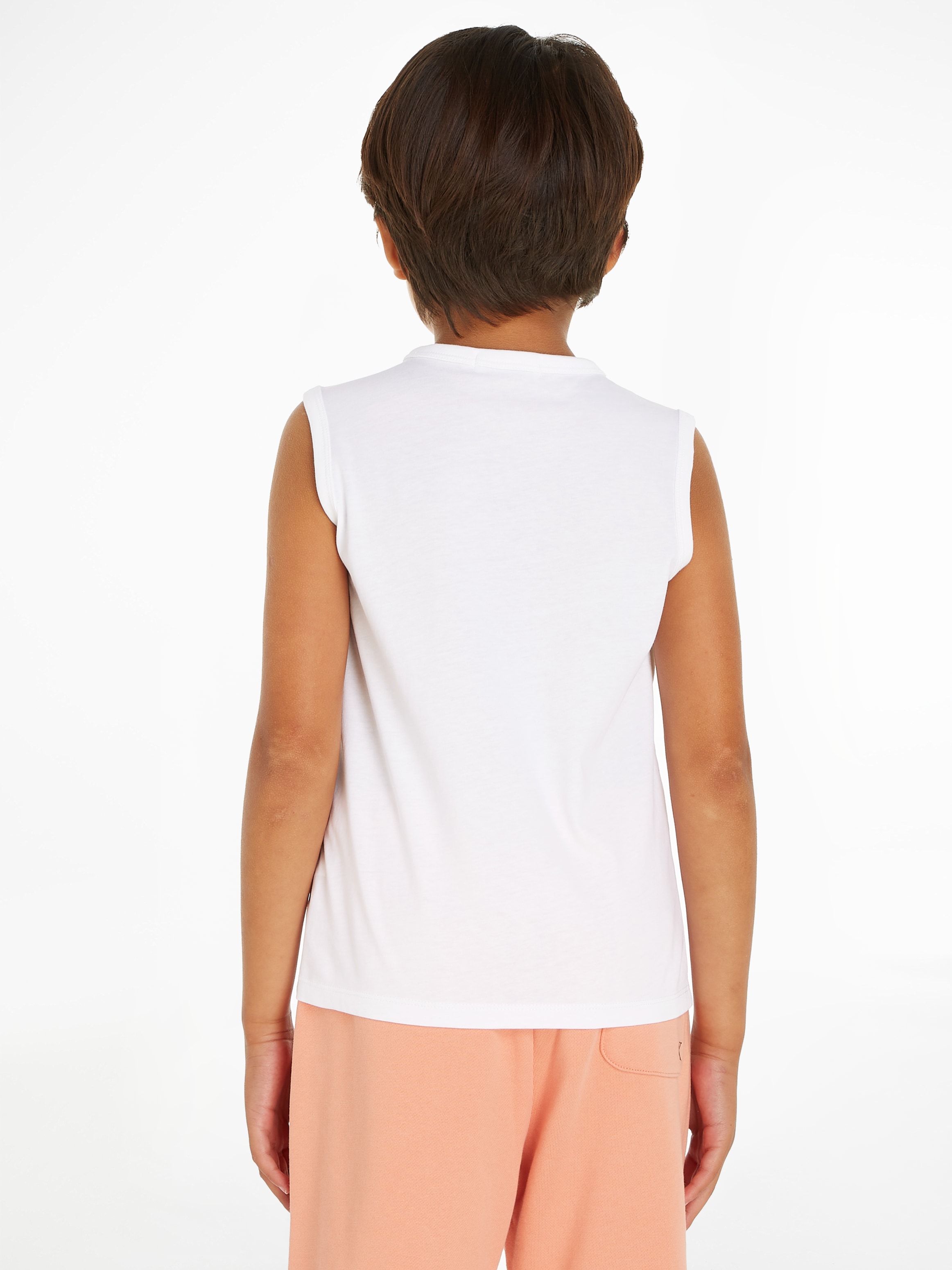 Calvin Klein Jeans Tanktop »MONO MINI BADGE REG. TANK TOP«, Kinder bis 16 Jahre