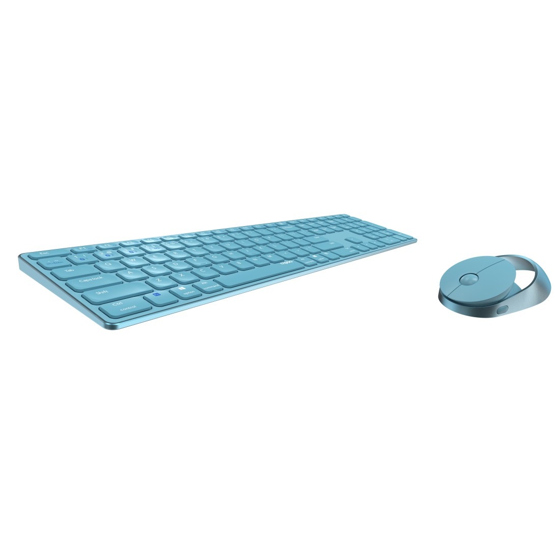 Rapoo Tastatur- und Maus-Set »9850M Kabelloses Multi-Mode-Deskset, DE-Layout, 2.4 GHz, 1600 DPI«