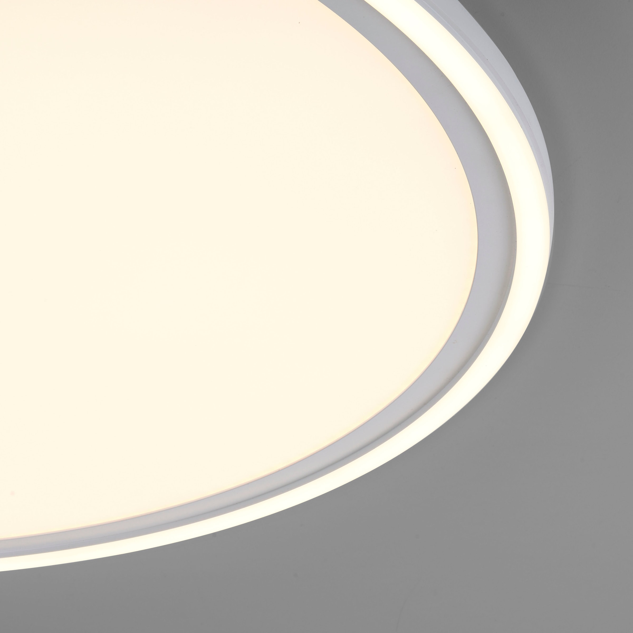 JUST LIGHT Deckenleuchte »EDGING« LED-Board 1 Stk. warmweiß - kaltweiß LED,  Fernbedienung, Funk inkl., separat steuerbar (Schalter)