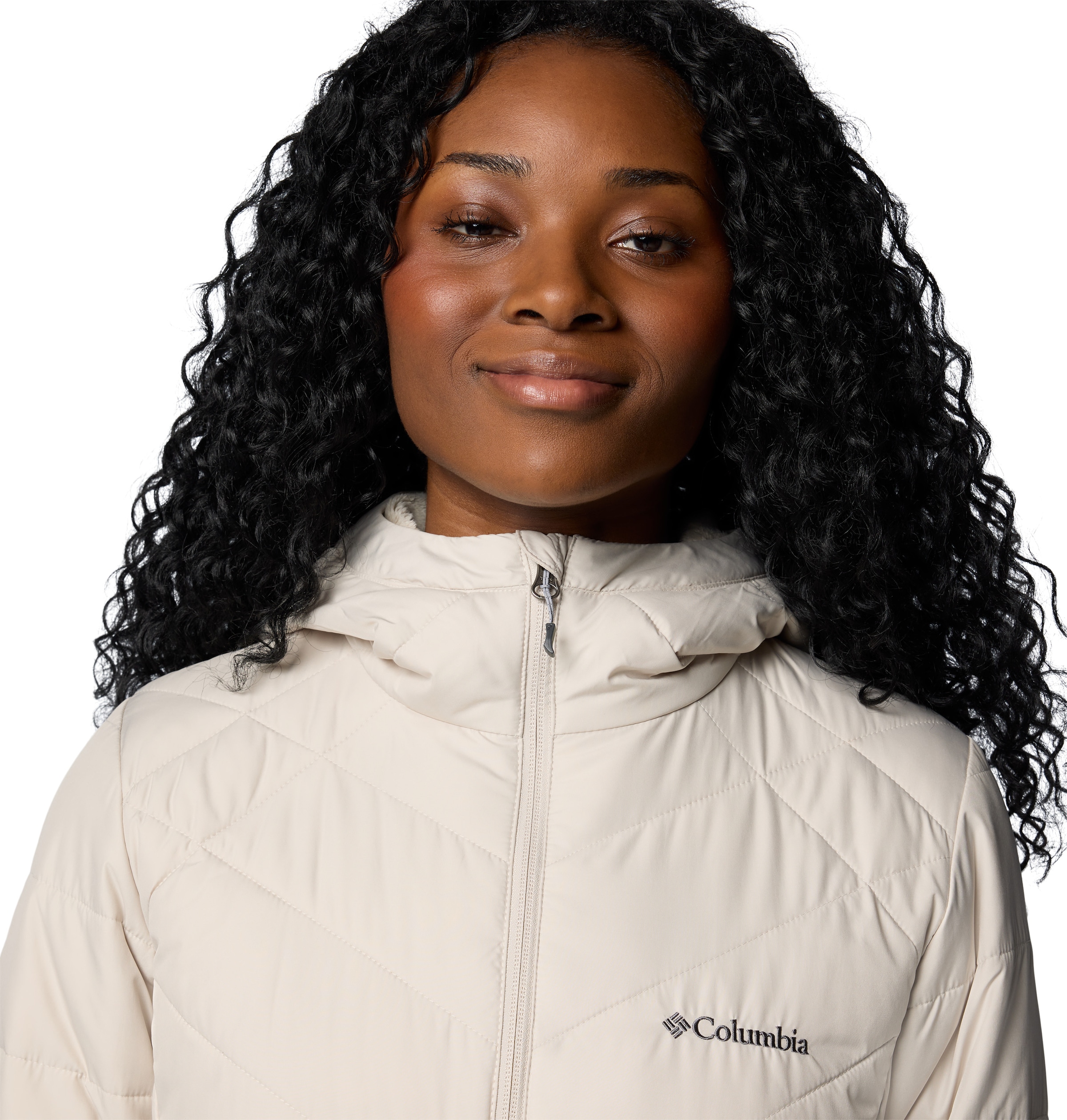 Columbia Steppjacke »Heavenly™ Long Hooded Jacket«, mit Kapuze