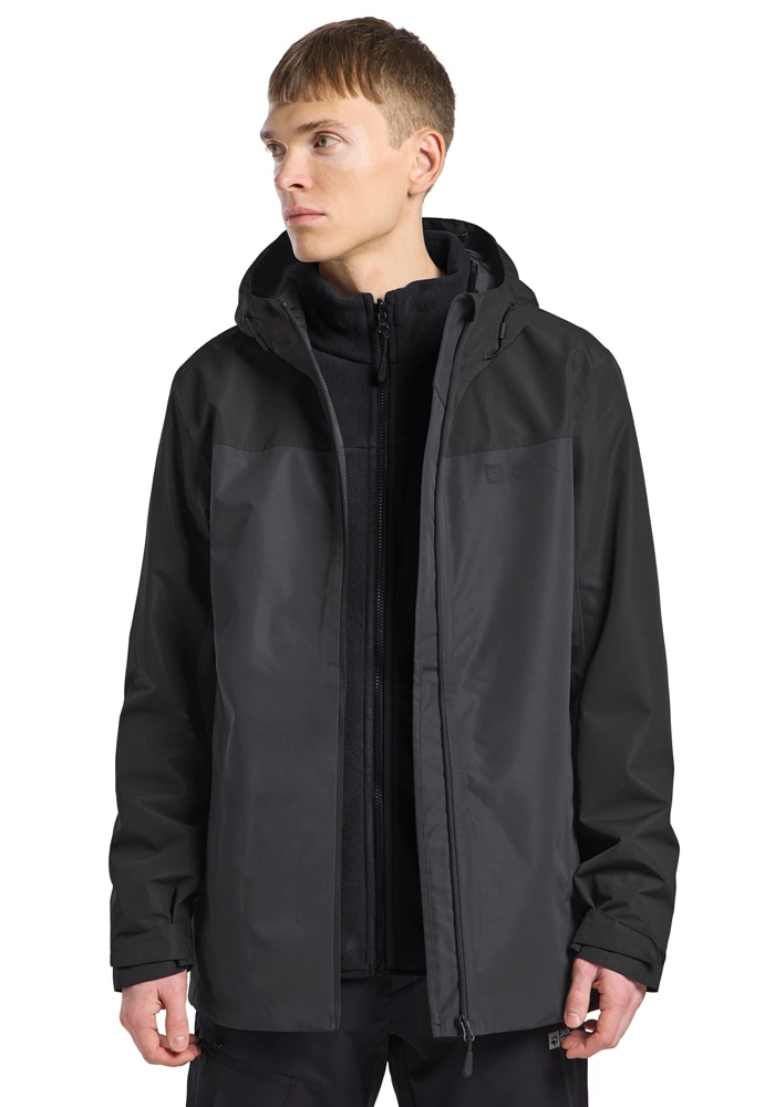 Jack Wolfskin 3-in-1-Funktionsjacke »TAUBENBERG 3IN1 JKT M« mit Kapuze