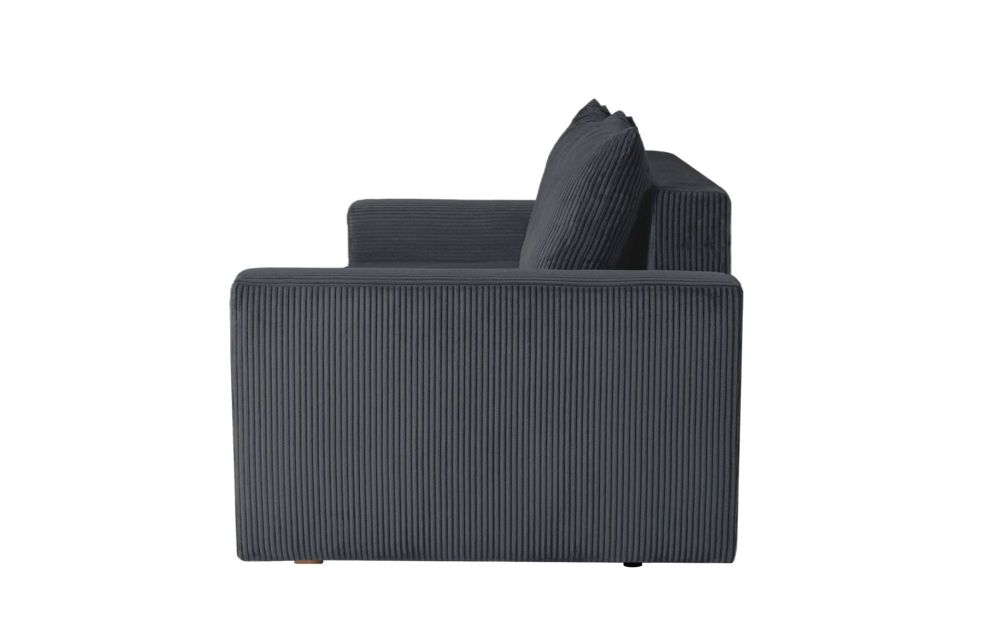INOSIGN 3-Sitzer »MAGHERA Schlafsofa mit Bettkasten, in hochwertiger Verarbeitung«, mit Wellenunterfederung, Cord und Struktur-Bezug, B/H/T 230/92,5/79 cm