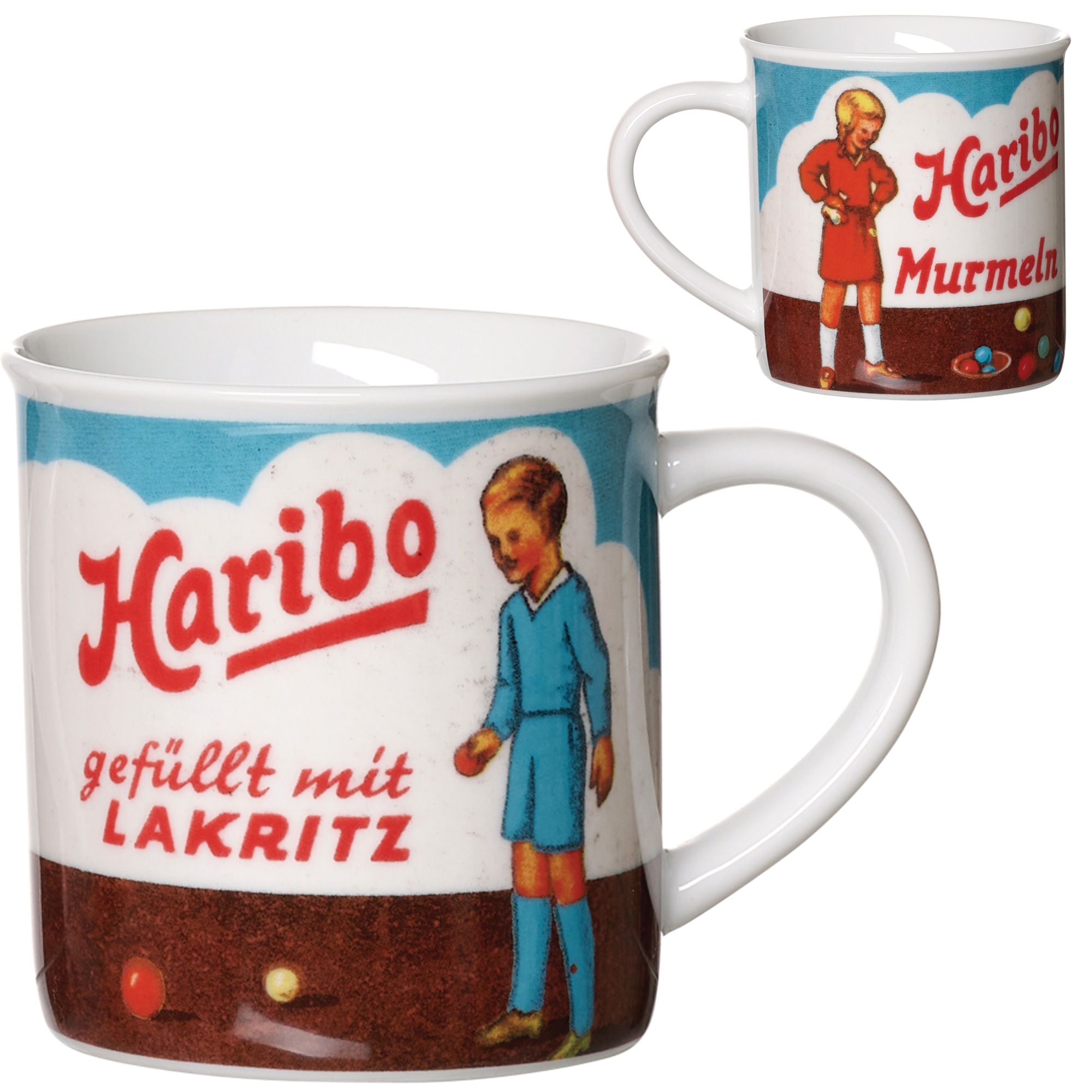 Ritzenhoff & Breker Becher "HARIBO Retro, Lakritz, 380 ml" spülmaschinenfest