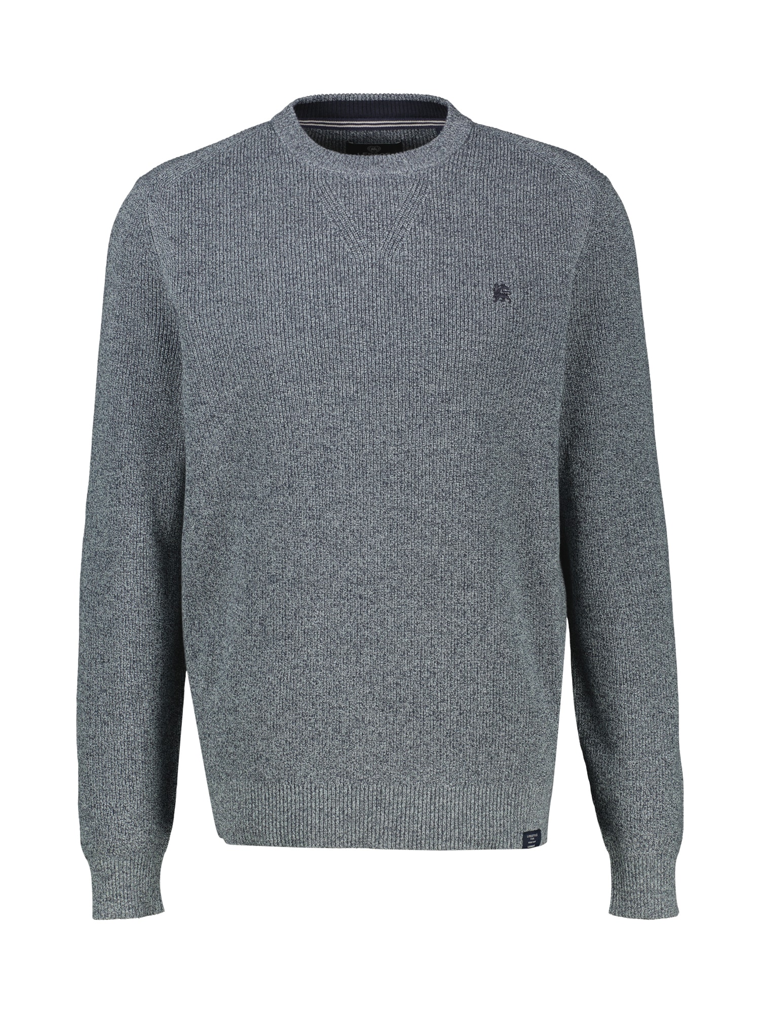LERROS Strickpullover »Minimalistischer Strickpullover mit O-Neck in großen Größen«