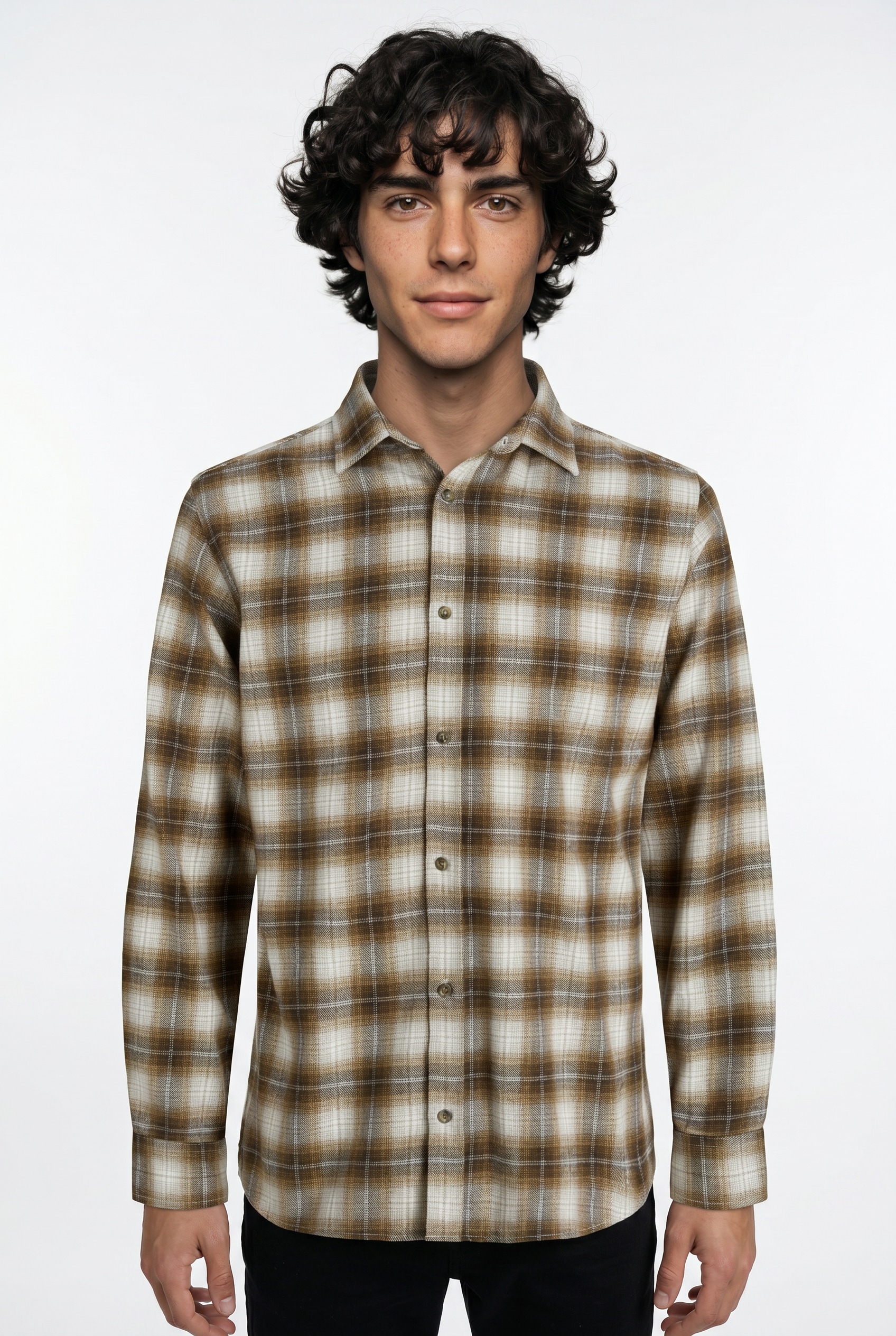 Jack & Jones Langarmhemd »JJJOSHUA CHECK SHIRT LS«
