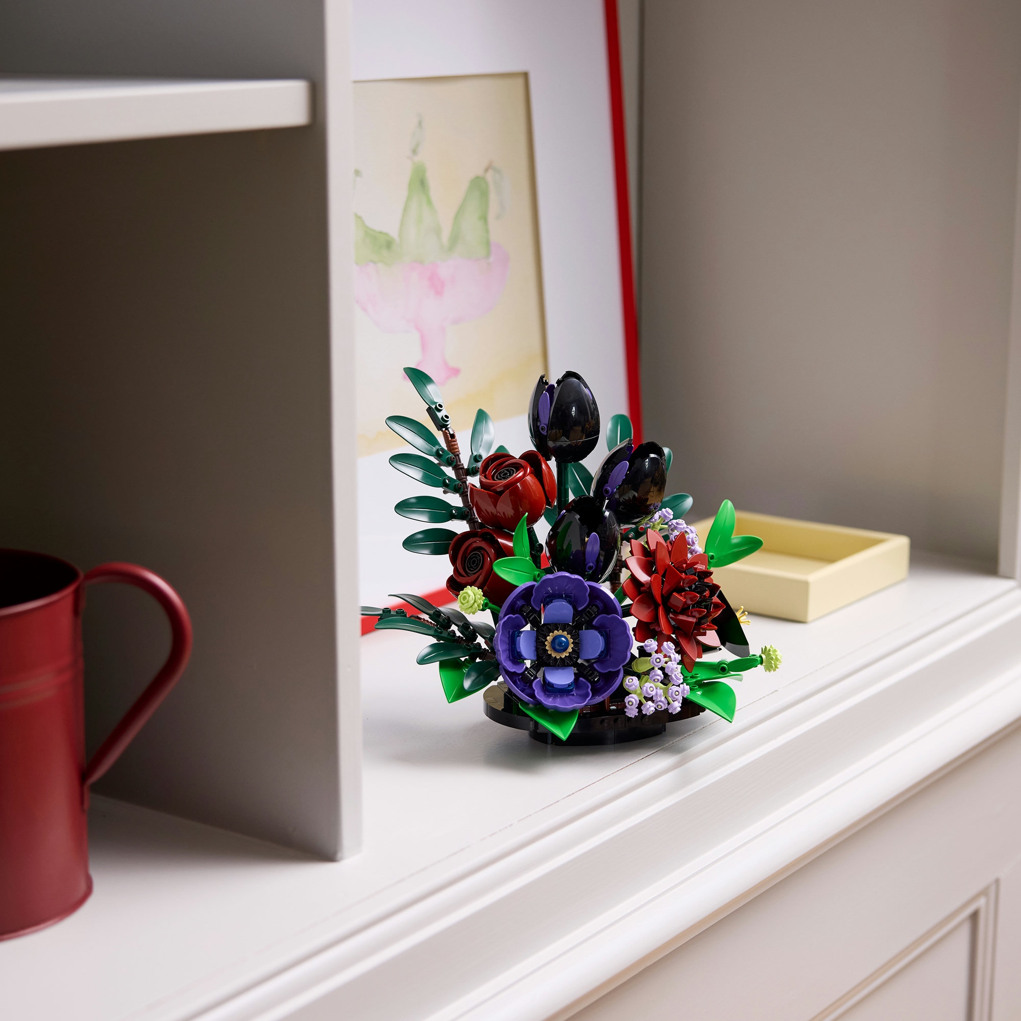 LEGO® Konstruktionsspielsteine »Dunkles Blumengesteck (11513), LEGO Botanicals« Made in Europe