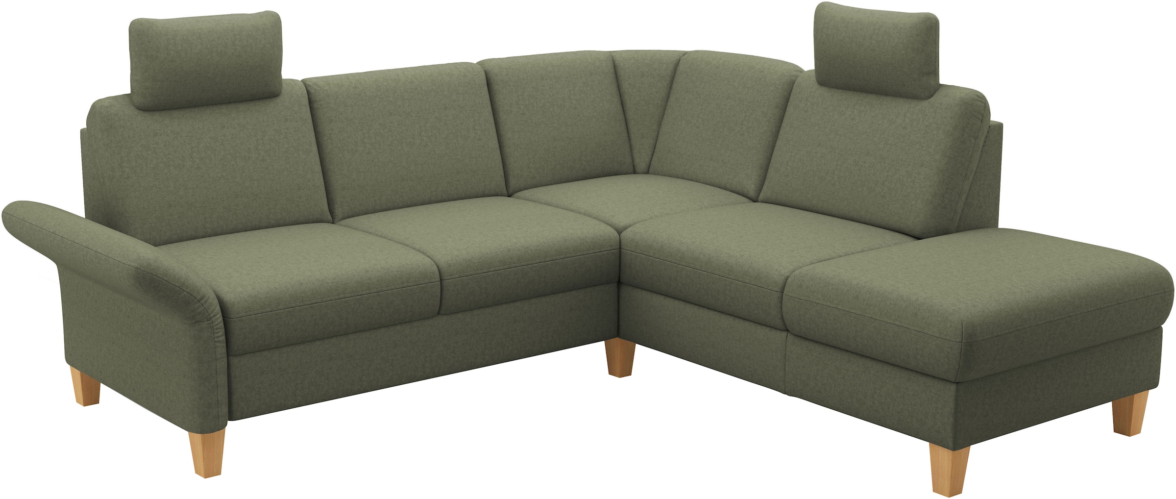Home affaire Ecksofa »Rochelle, L-Form«, wahlweise mit Armteilverstellung, Bettfunktion und Bettkasten