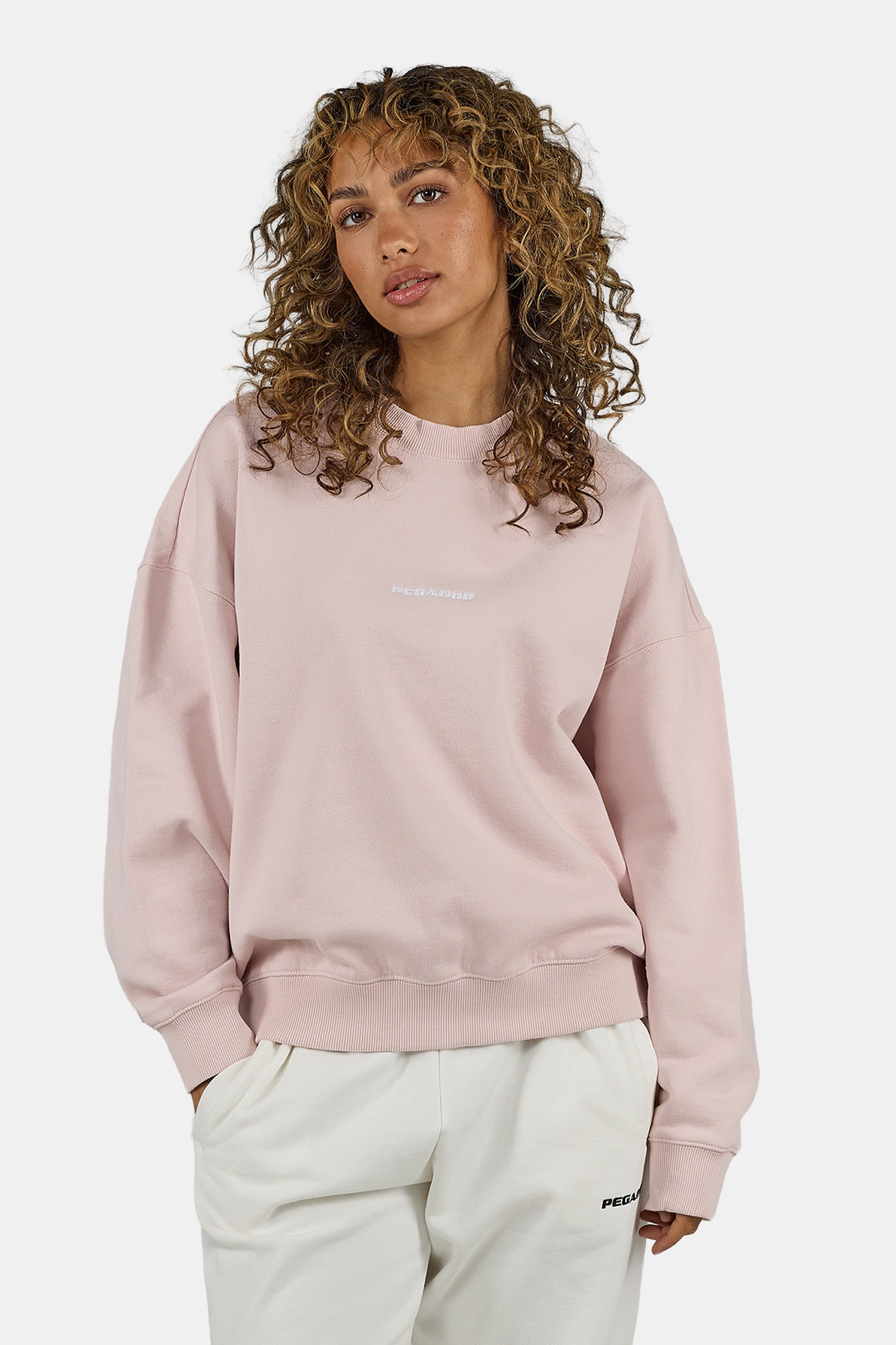 PEGADOR Sweatshirt »Sela Oversized Sweater«, Baumwollmischung, oversize
