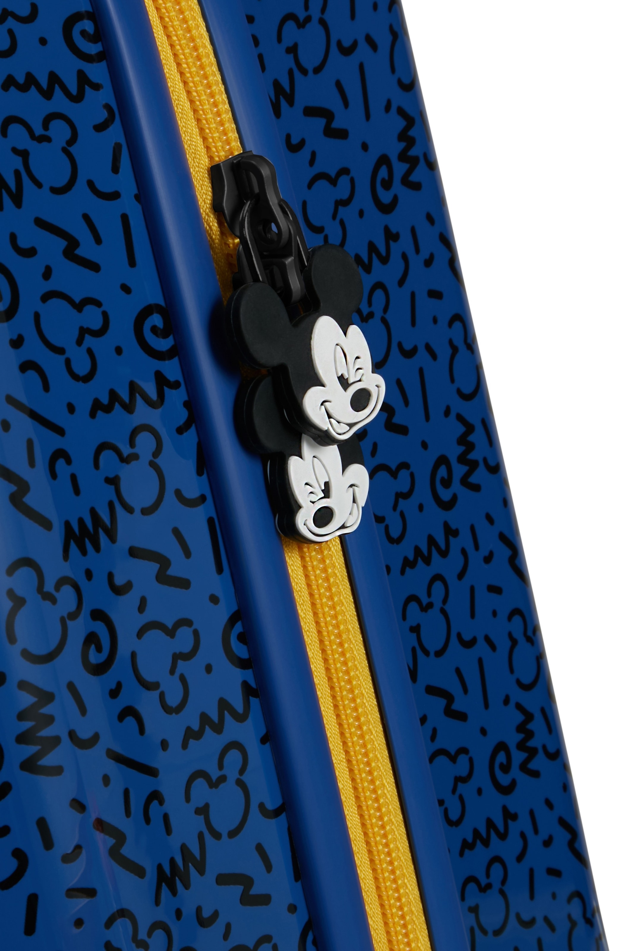 Samsonite Kinderkoffer »DAYDREAM DISNEY, Mickey Happy« 24 l 4 Rollen mit oberem Fach und Trennpolster, mit unterem Fach und Kreuzspanngurt