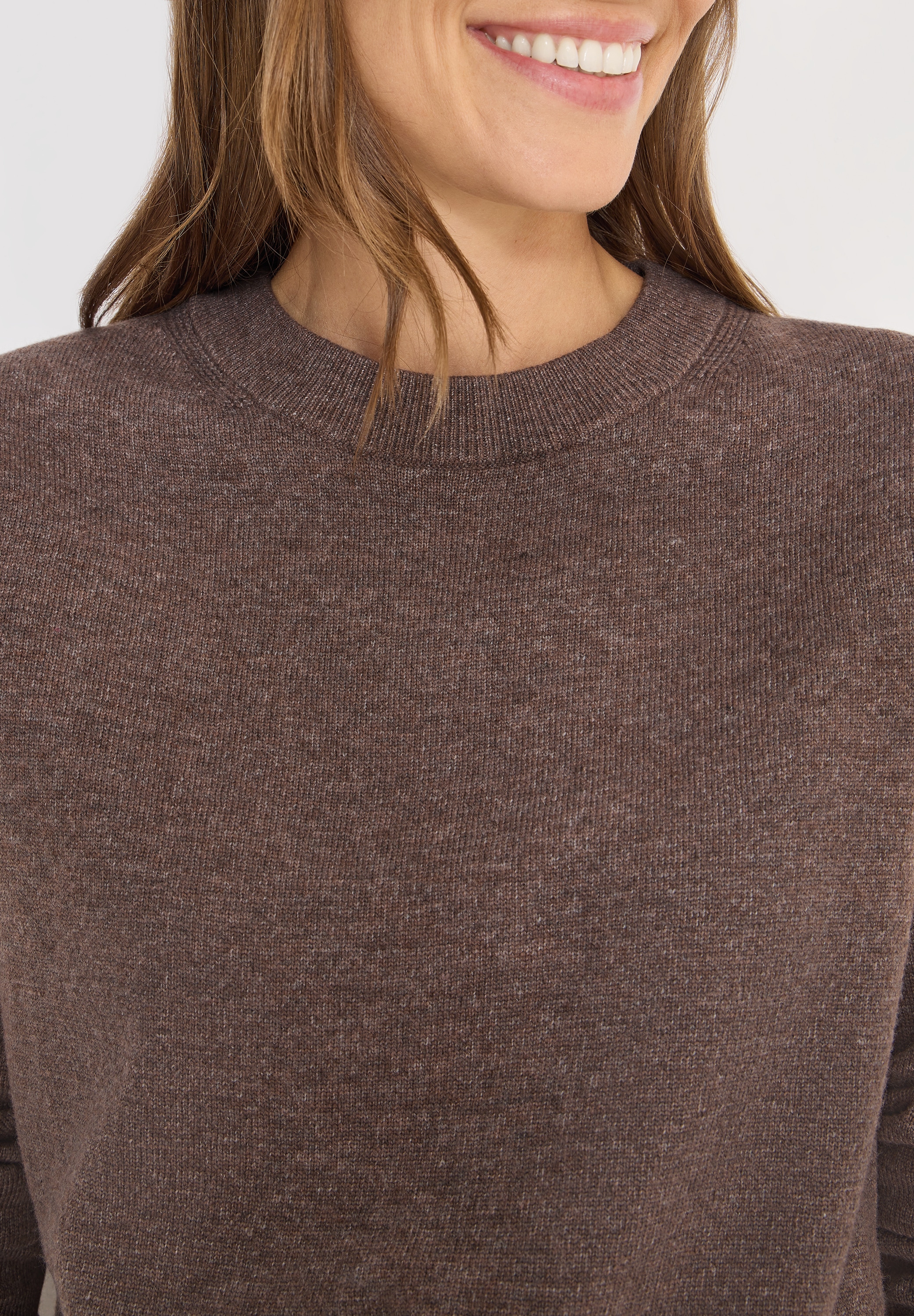 Cecil Strickpullover Rundhalspullover, Regular Fit,