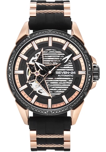 Automatikuhr »Seven-24 Star Ray Rosé Black, SV1259BSRB-04ST«