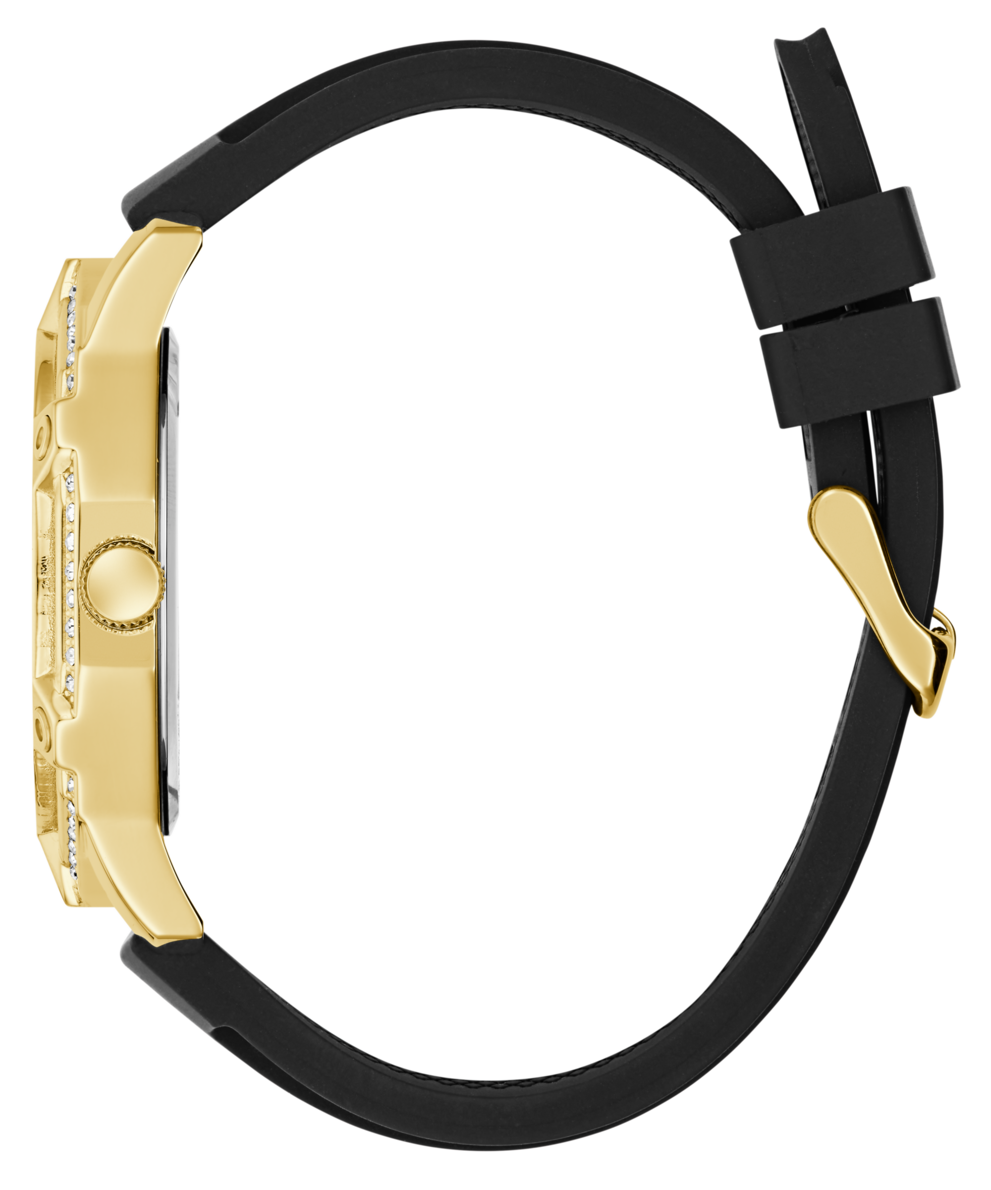 Guess Multifunktionsuhr »REGAL« Quarzuhr, Armbanduhr, Herrenuhr, Silikonarmband, Datum